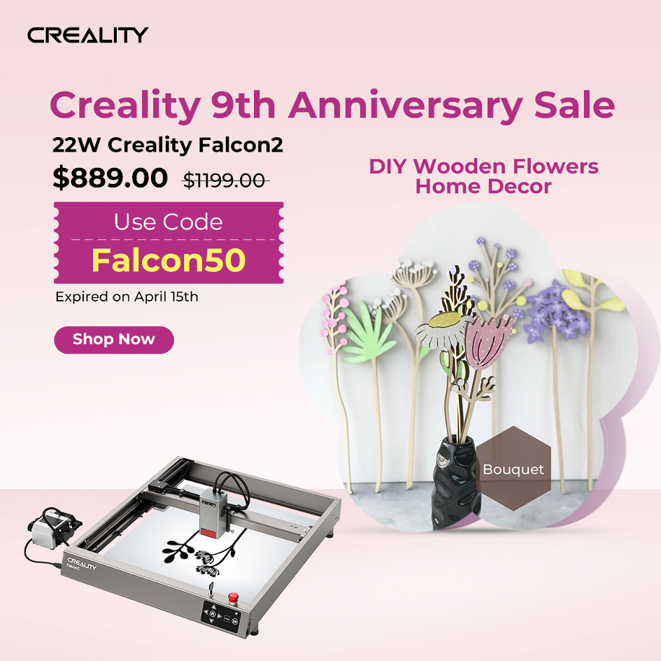 What's in store for Creality's 9th anniversary event?