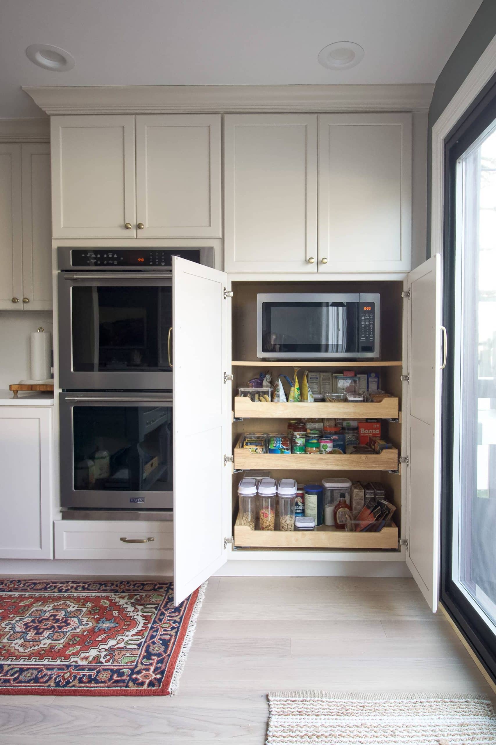 How we organize our pantry drawers