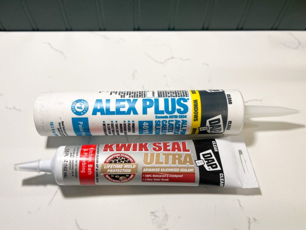 Caulk 101: silicone vs acrylic latex caulk