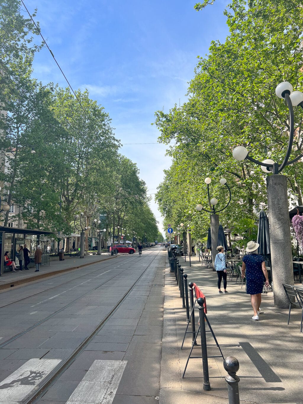 Exploring the streets of Milan