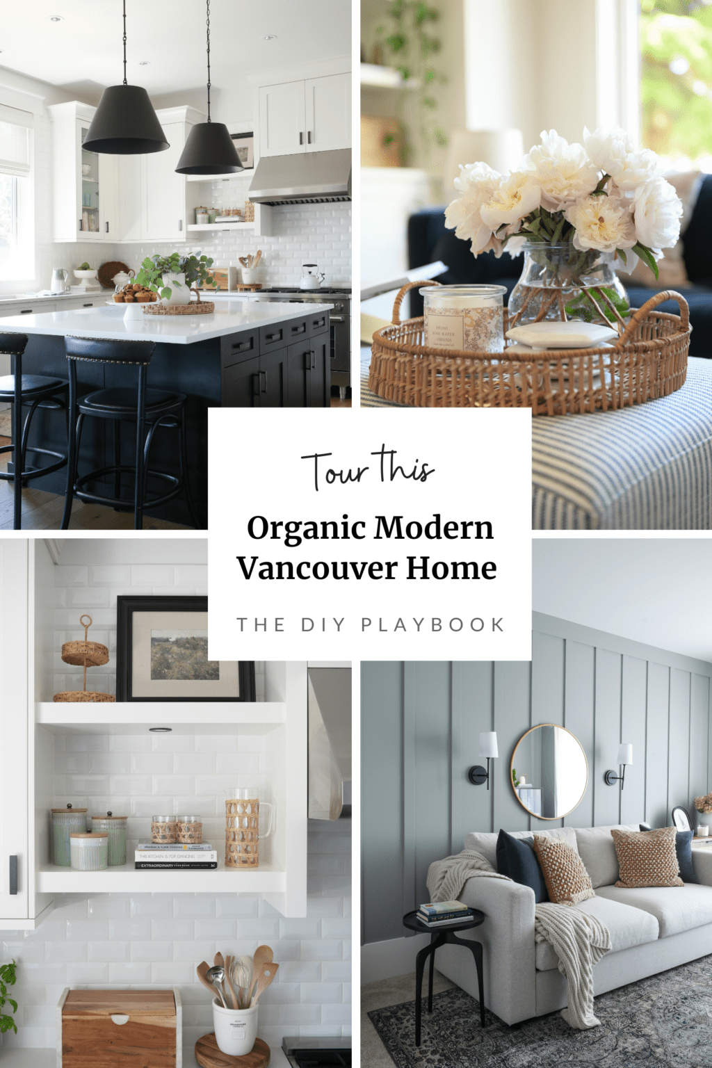 Come tour this modern organic design style home