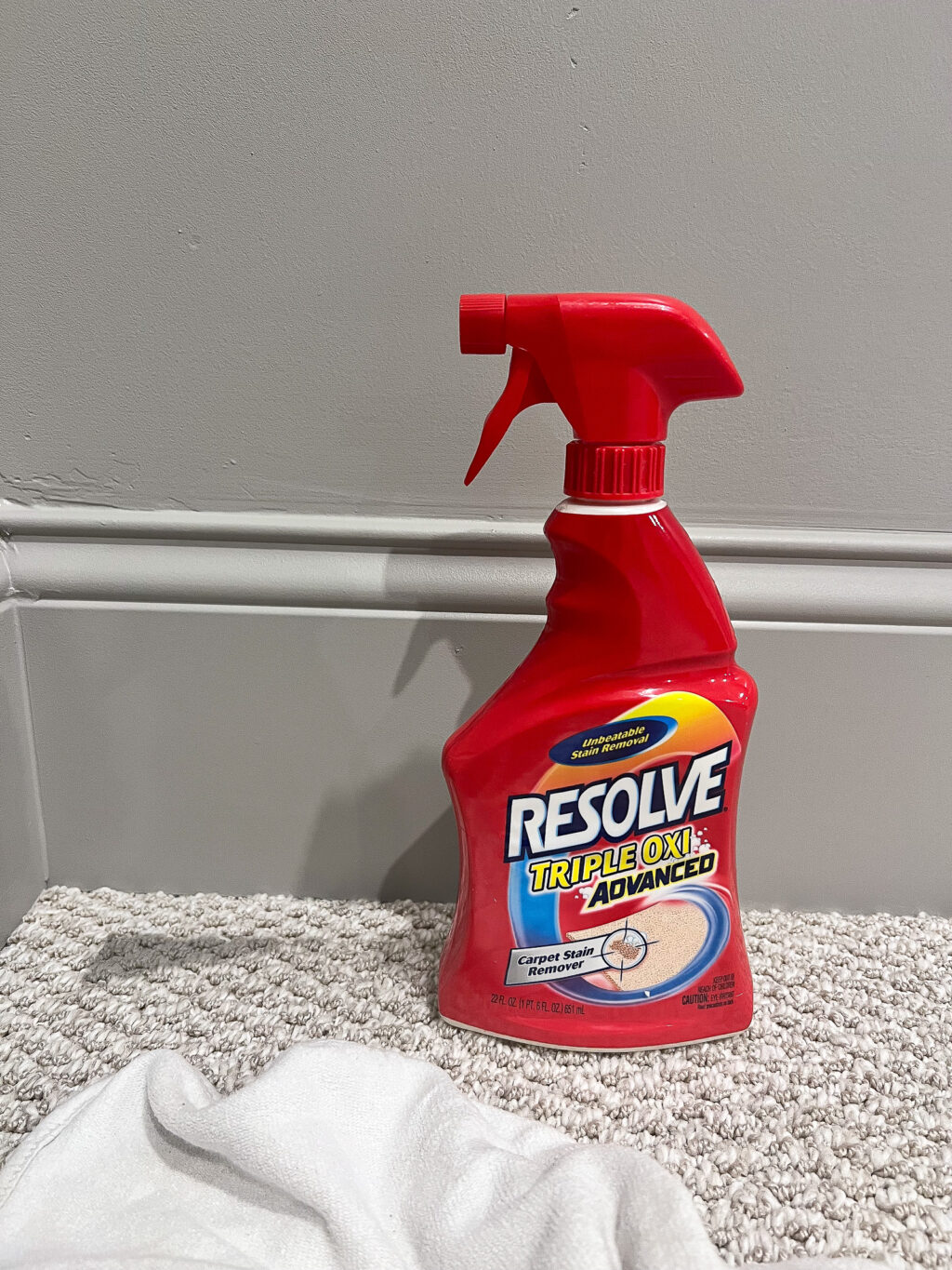 Resolve carpet cleaner