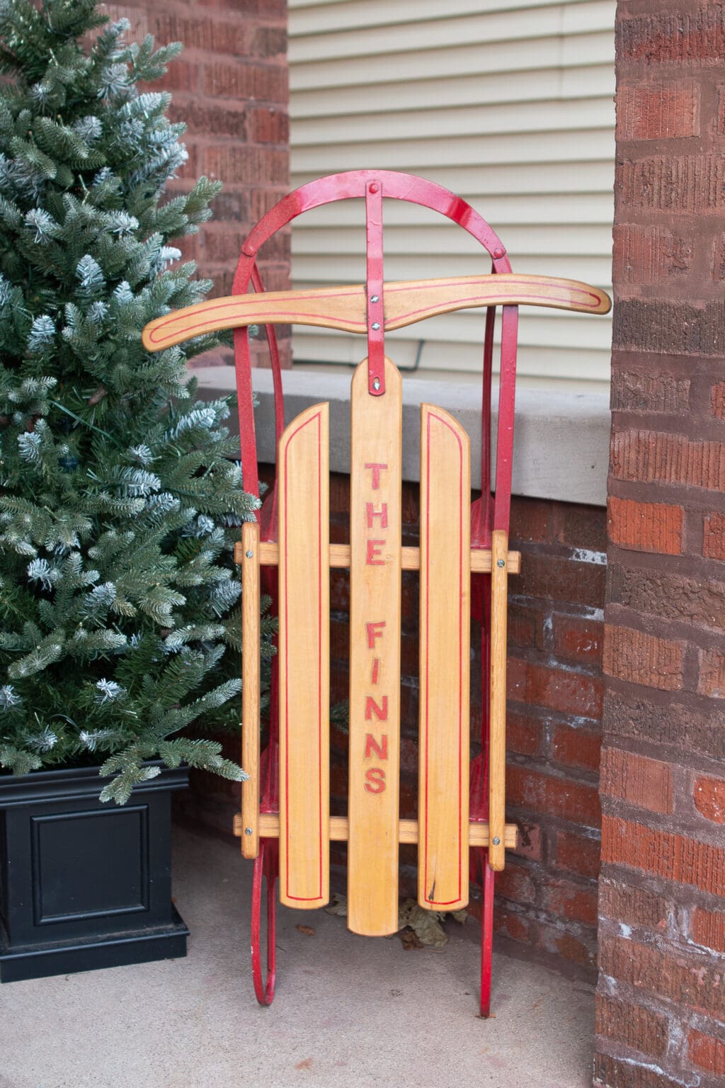 Front door sled