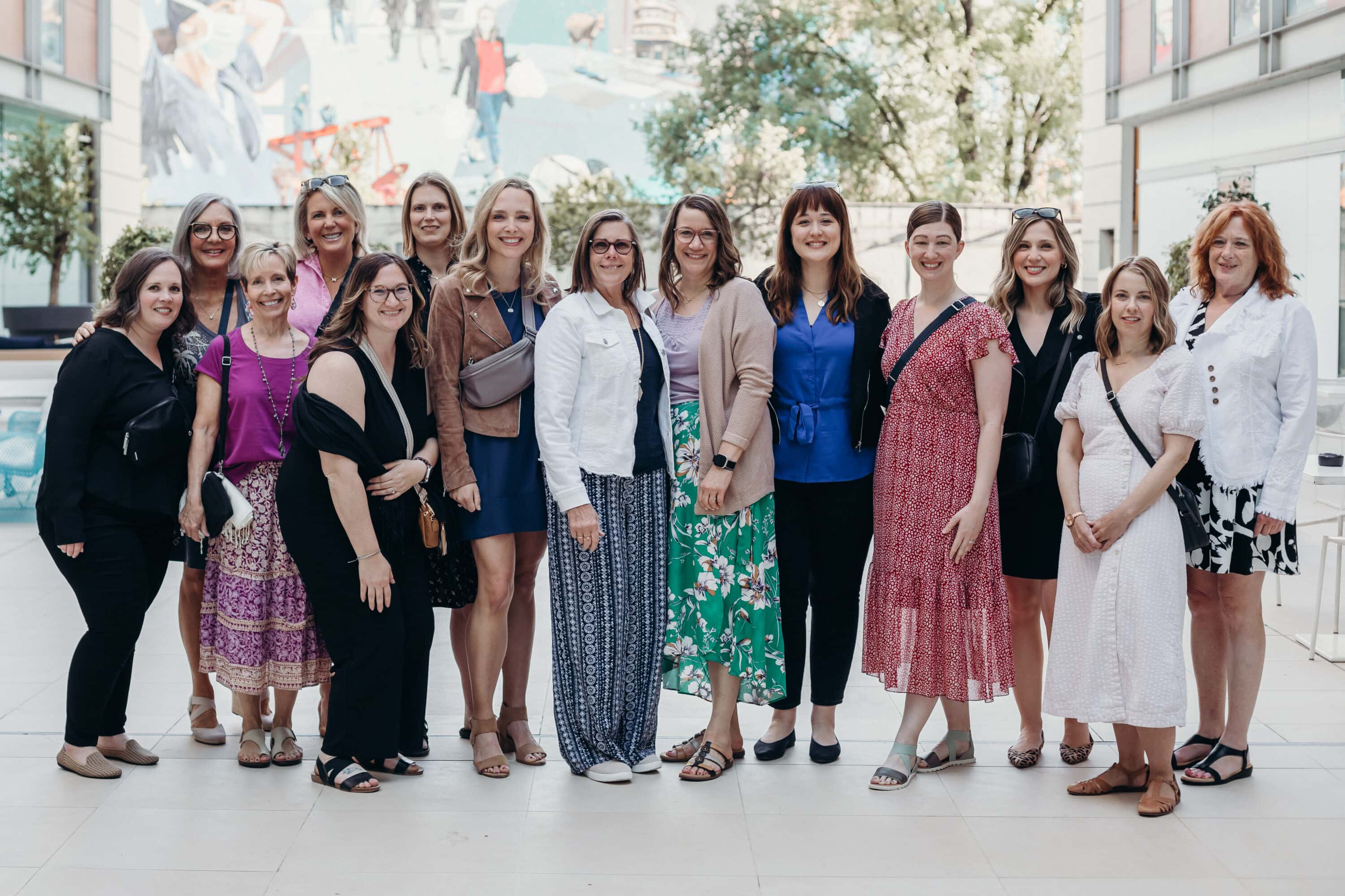 Our amazing group of women in Italy