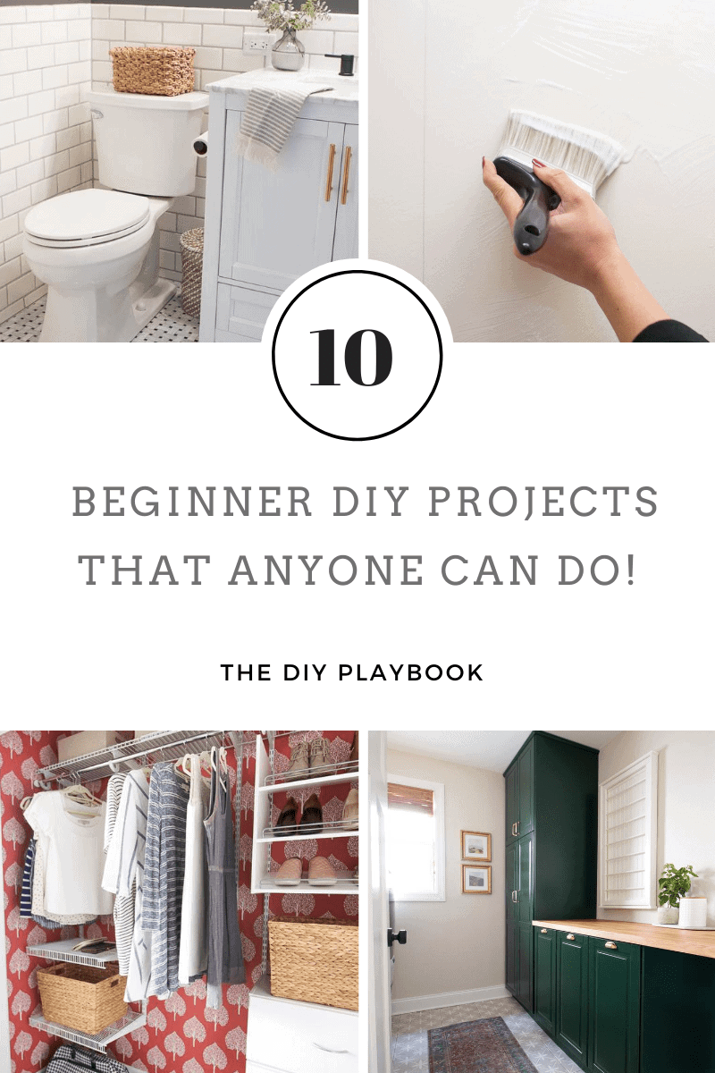 10 beginner DIY projects