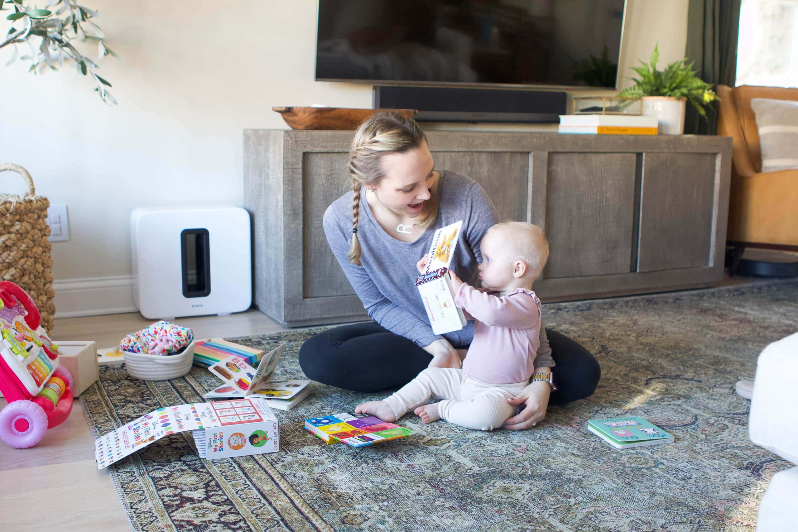 Our 11 month old schedule as a work from home mom