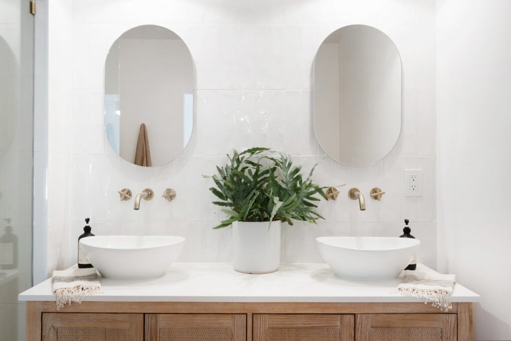 Main bathroom off a bedroom