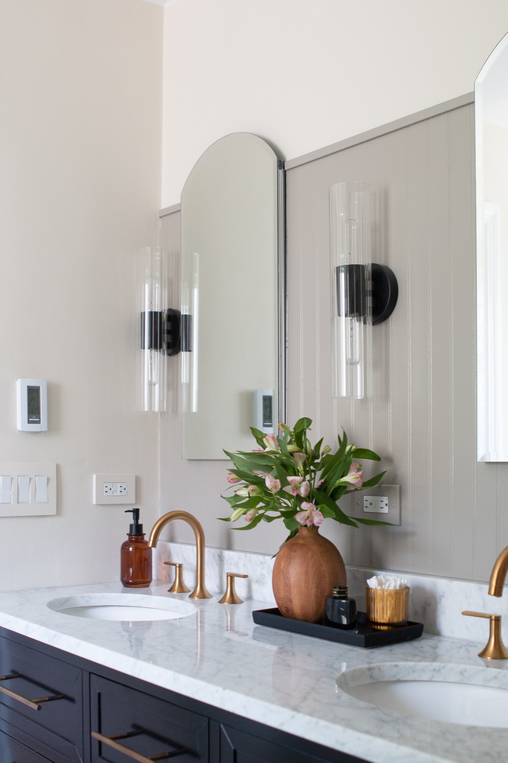 Budget-friendly bathroom sconces