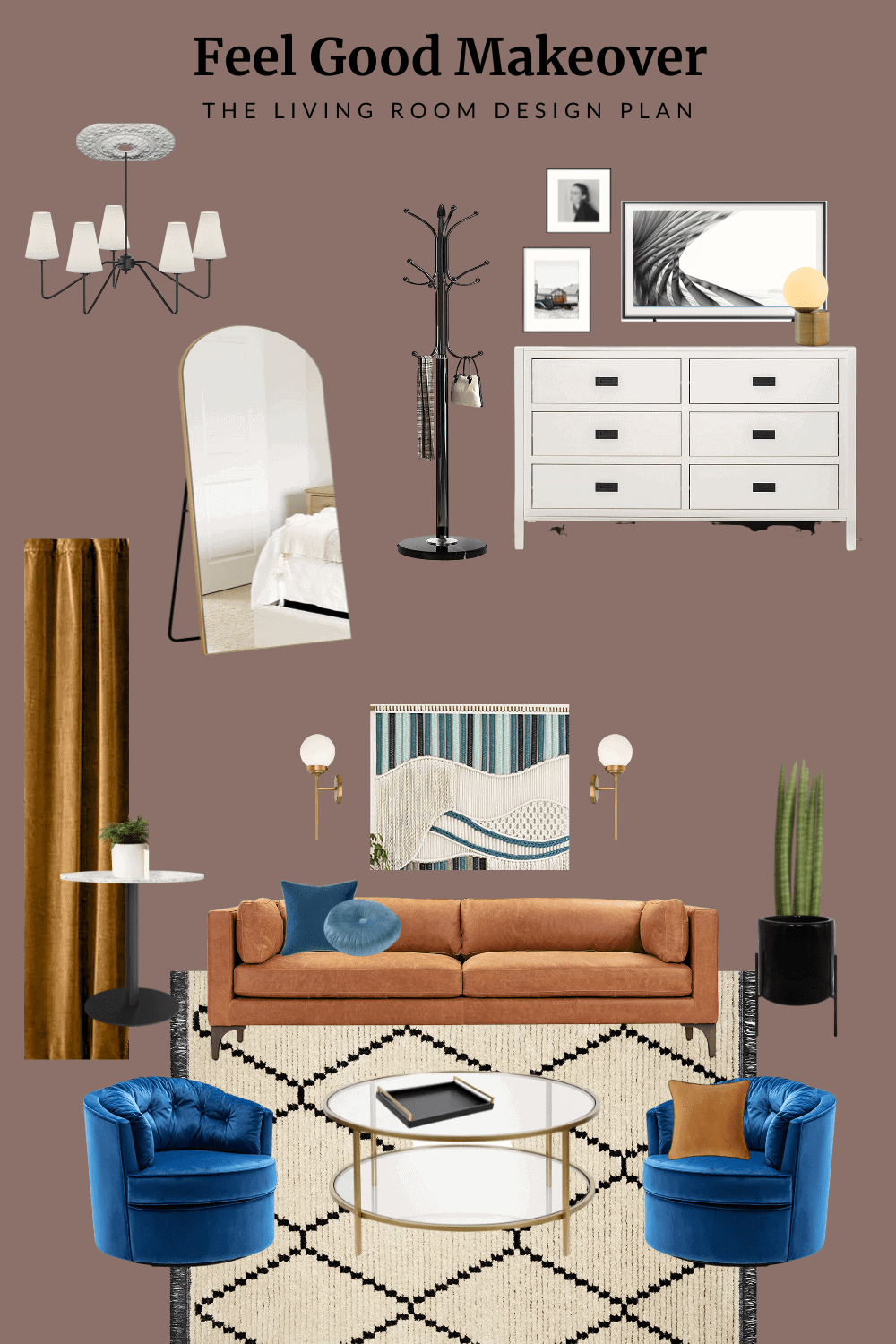 latanya's feel good makeover design plan for her living room