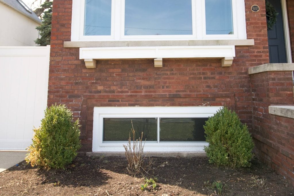 Our new basement windows