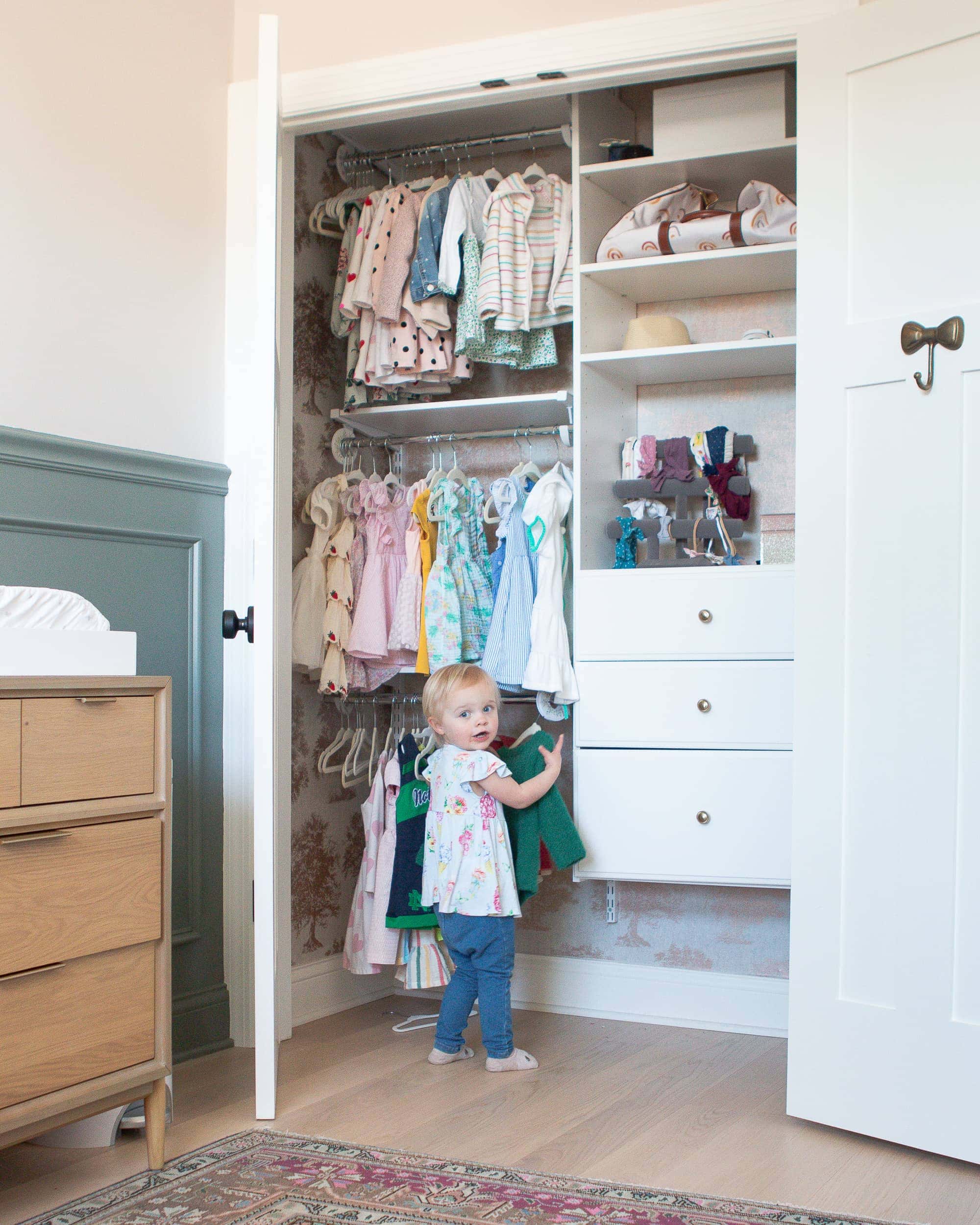 Rory in her closet