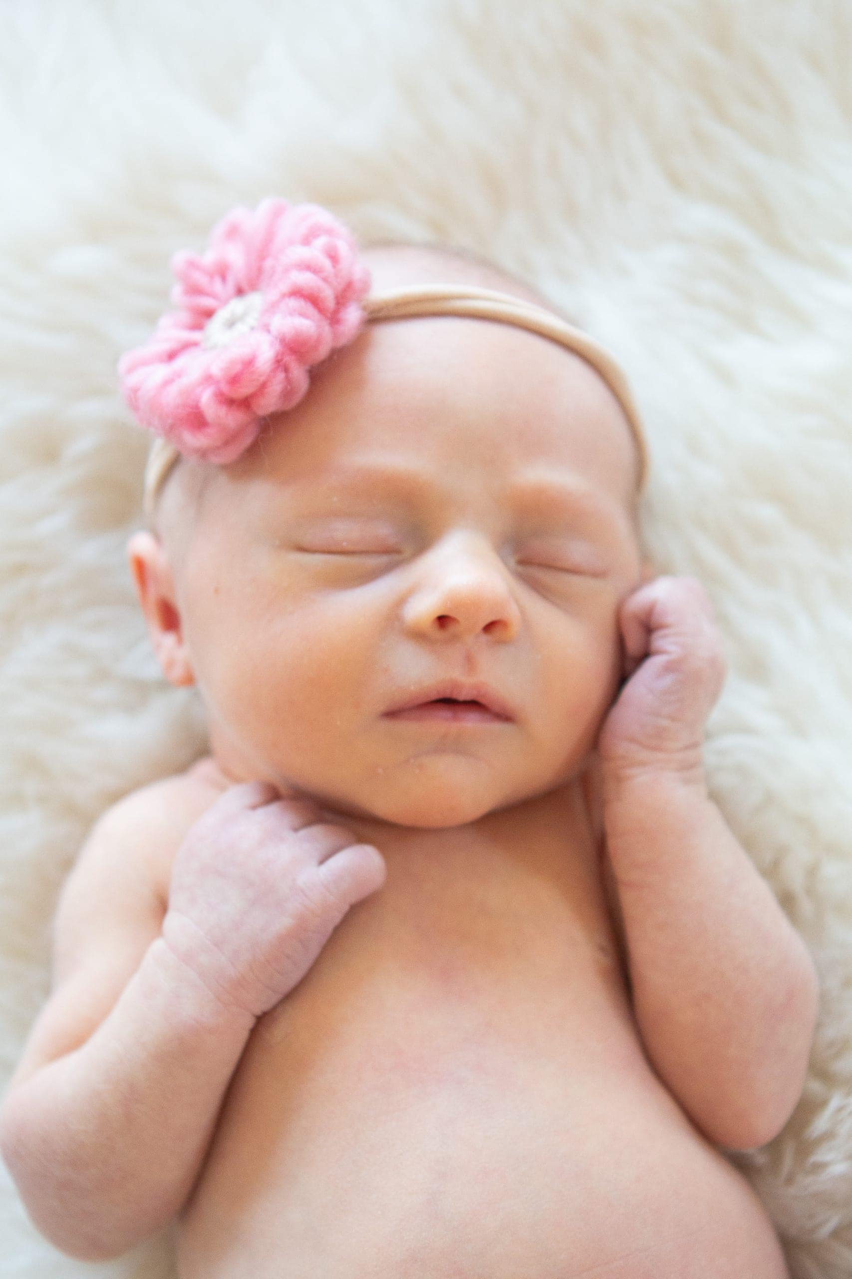 Newborn photos of baby Rory