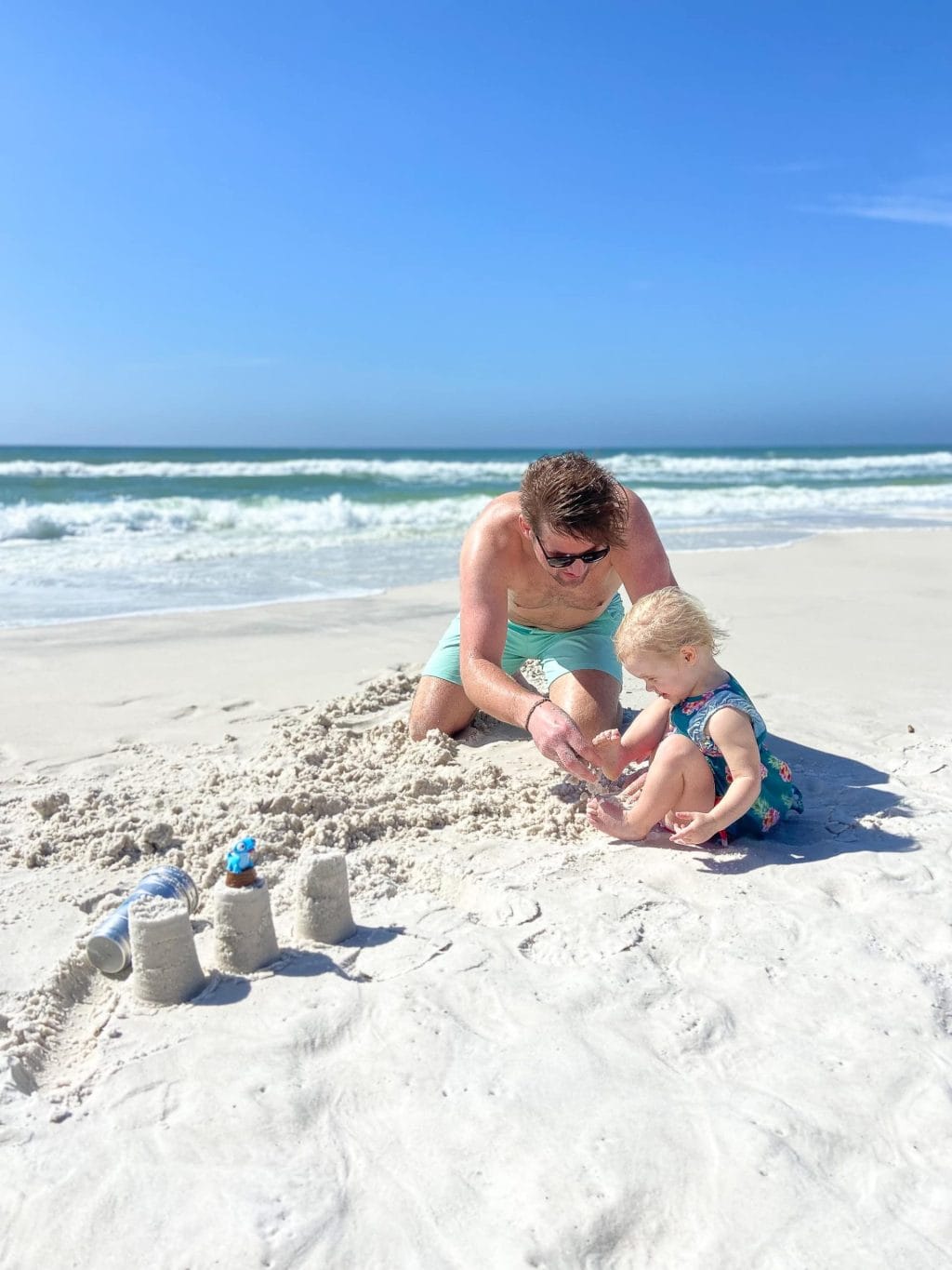 Enjoying the beaches in Seaside Florida