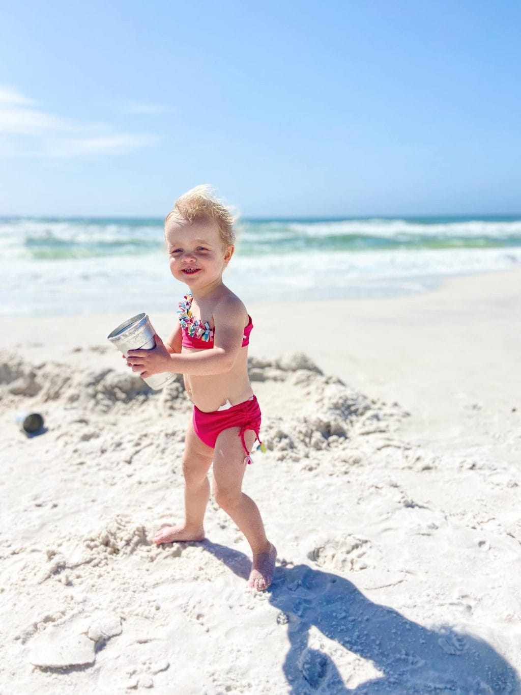 Rory enjoying the beach