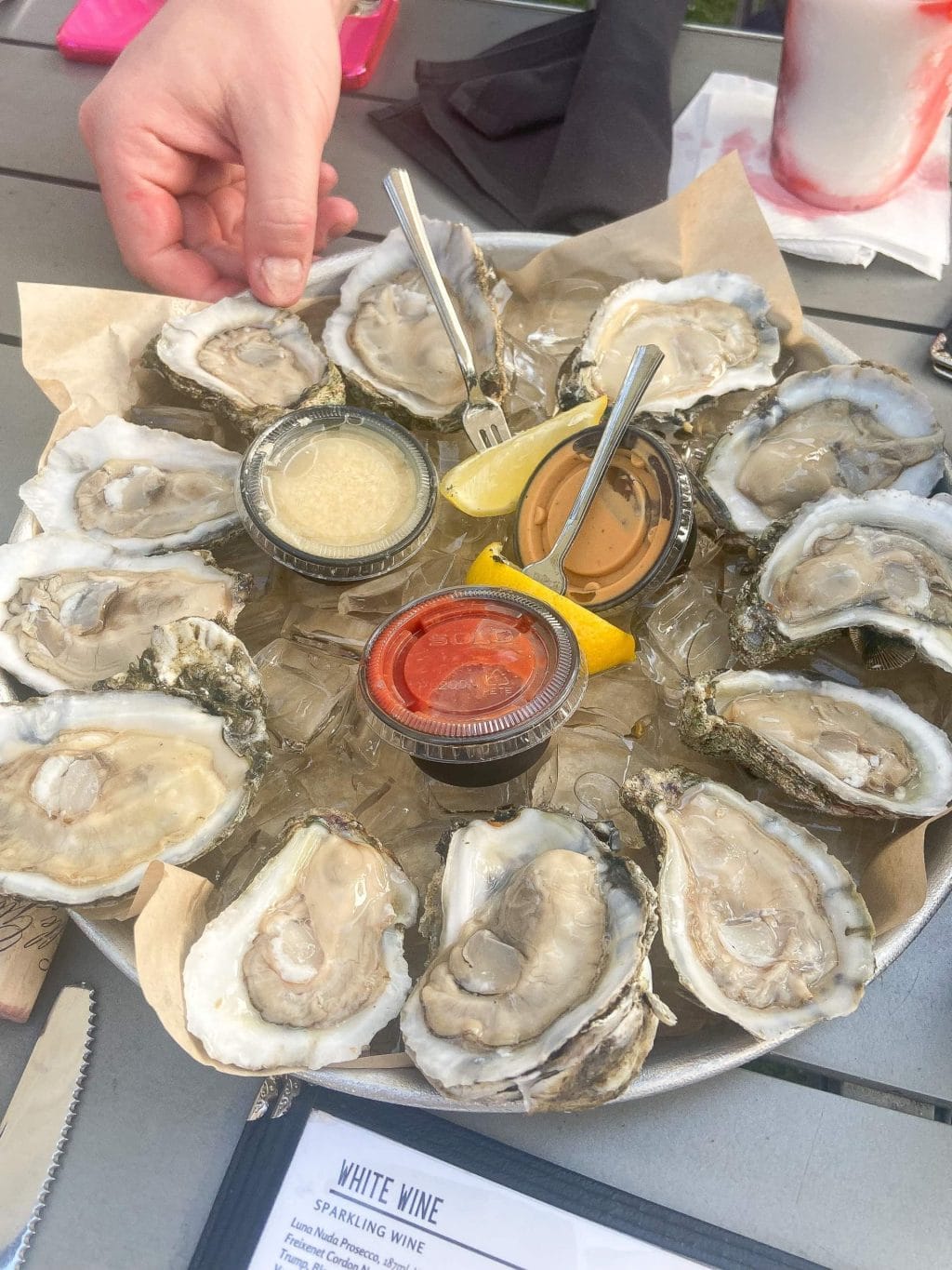 Oysters at Old Florida Fish House