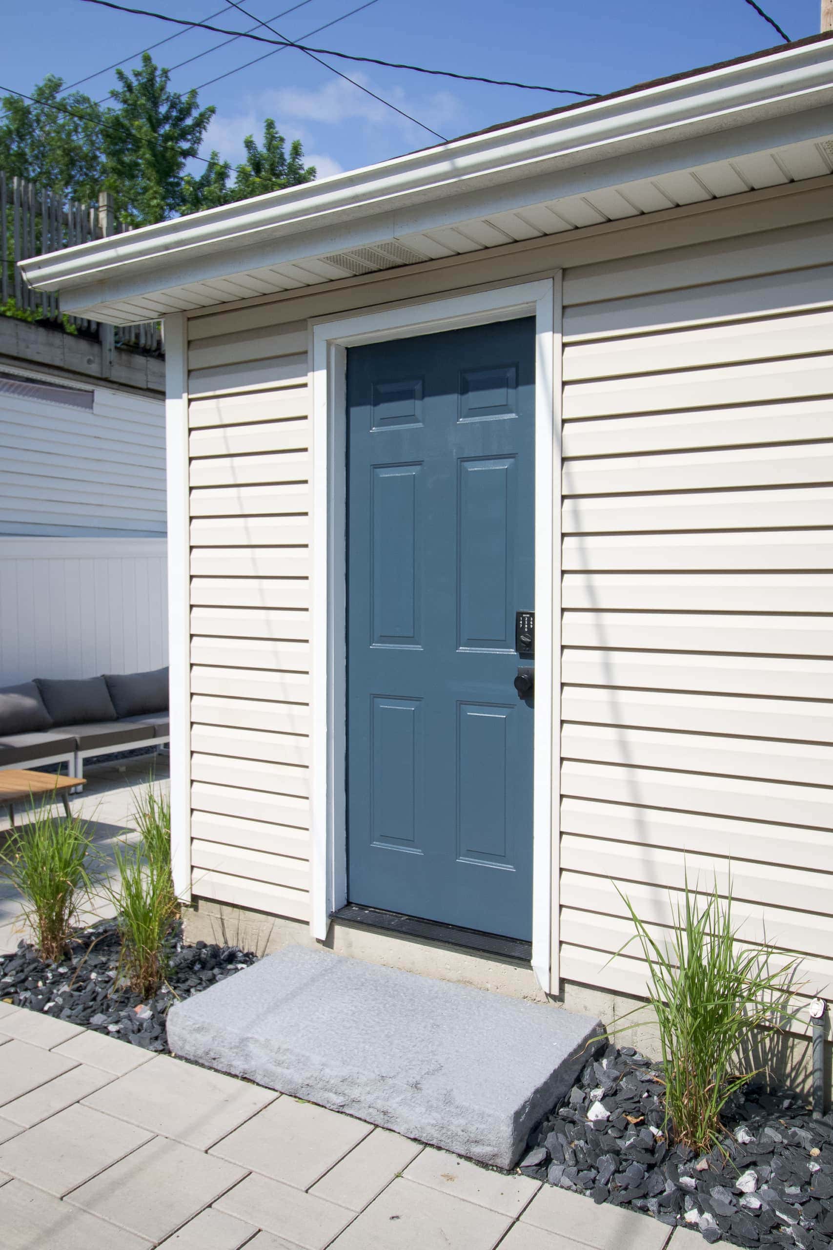 A look at our new garage door