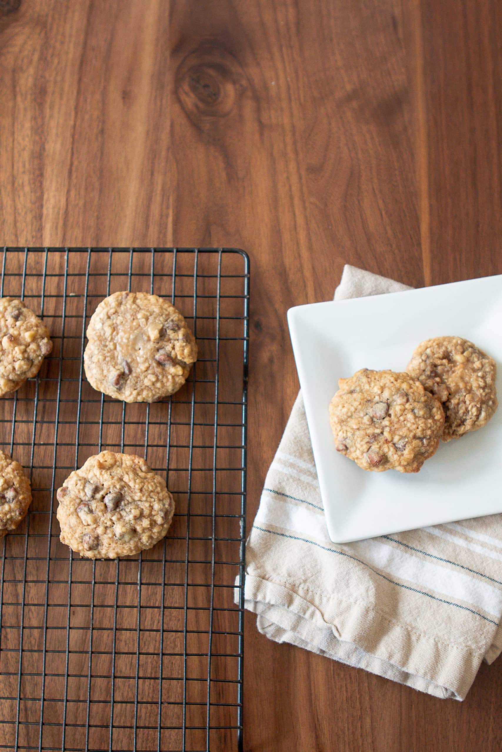 How to make chocolate chip cowboy cookies