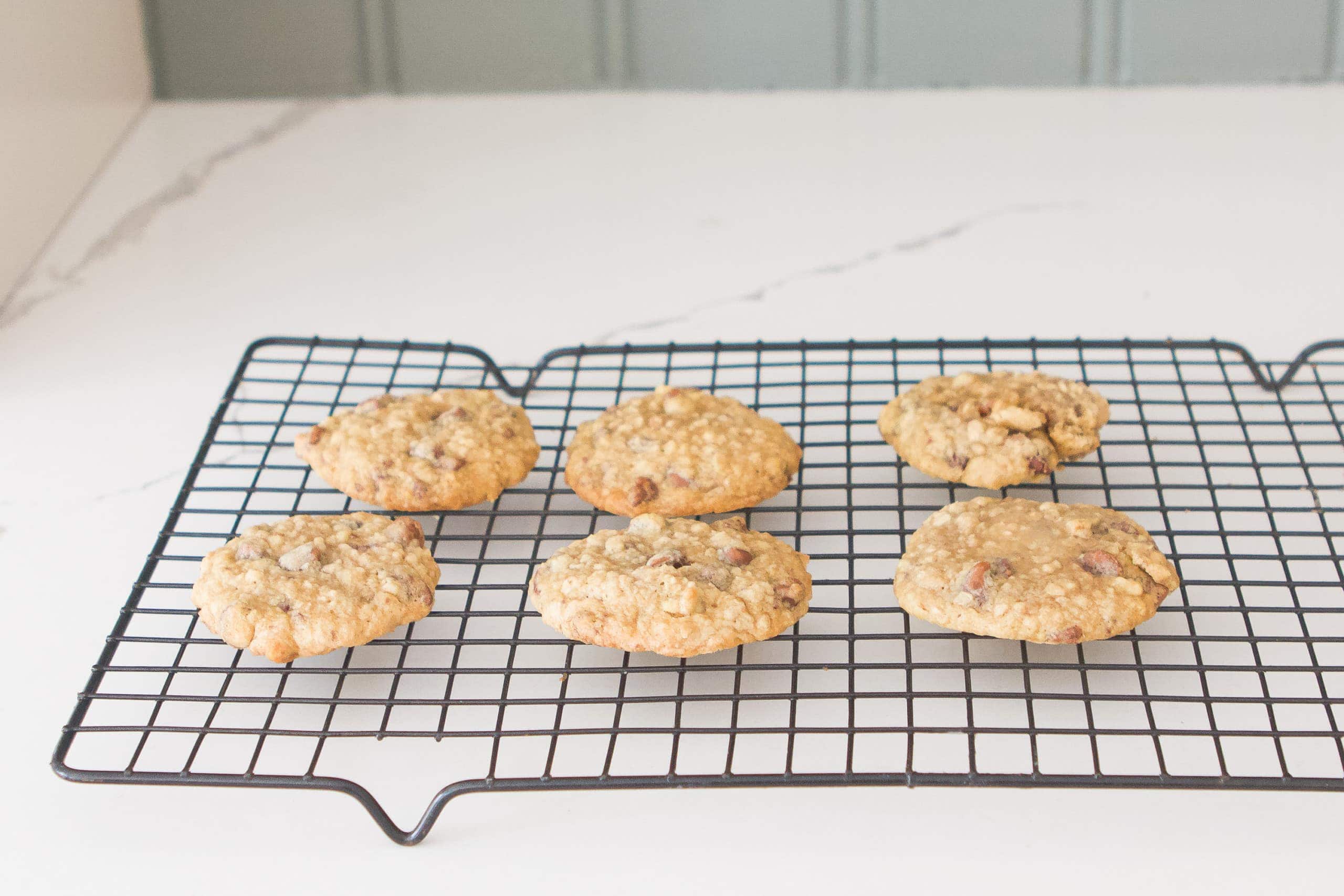 Use a drying rack for your cookies