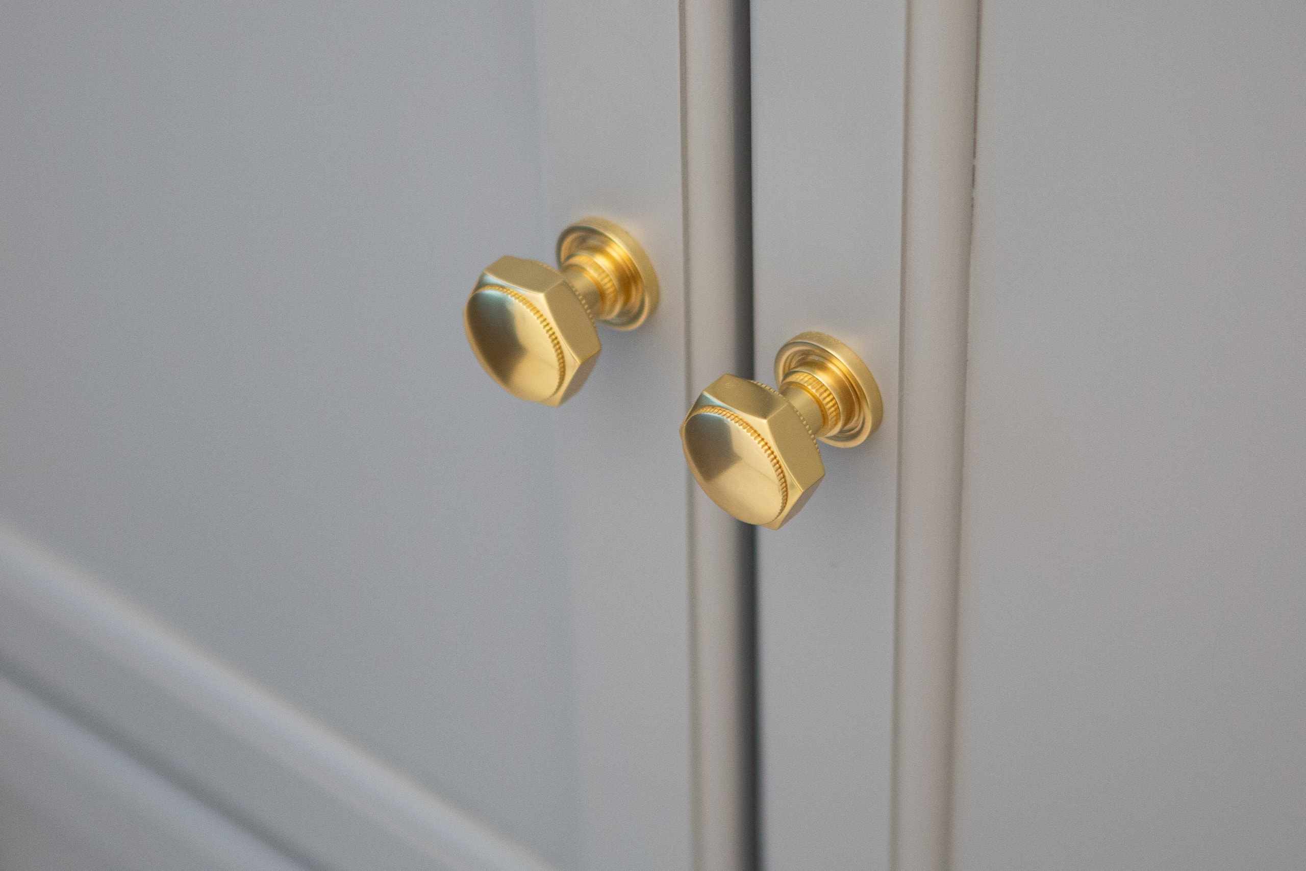 Hexagon cabinet knobs