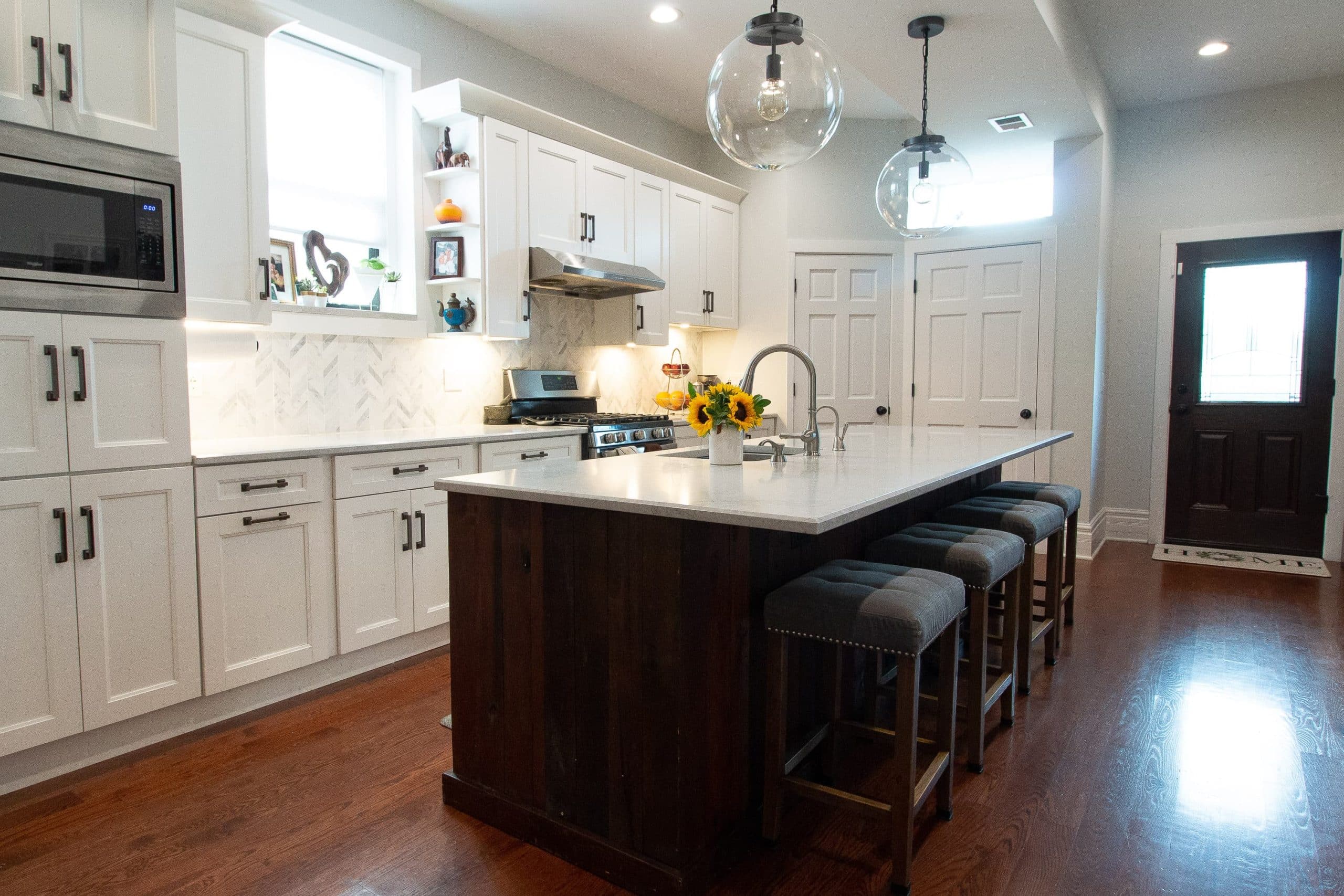 A look at this modern kitchen