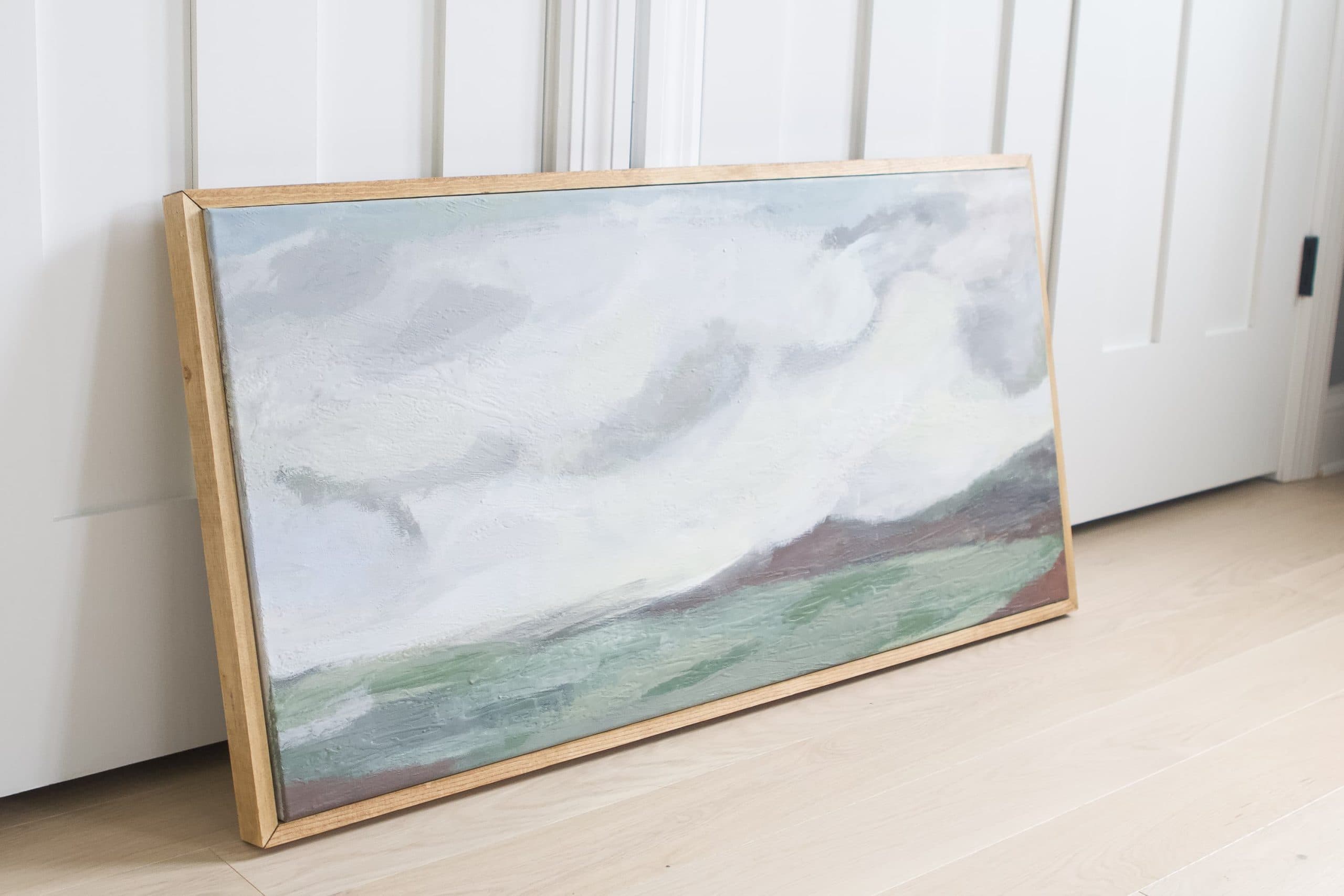 How to make a DIY canvas frame