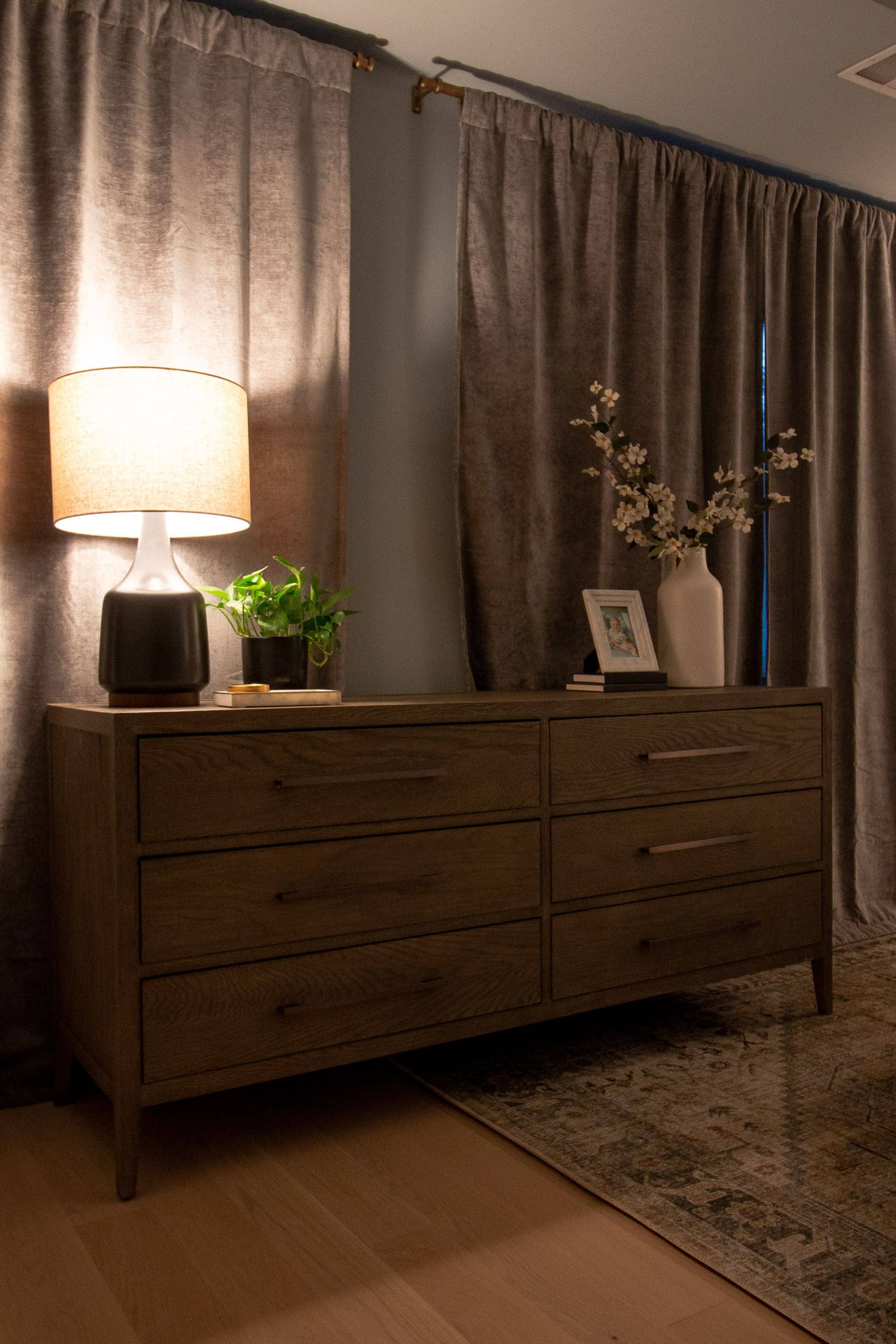 The dresser in our main bedroom