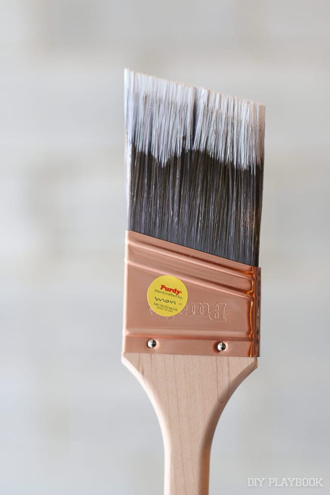 Paint brush ready to go