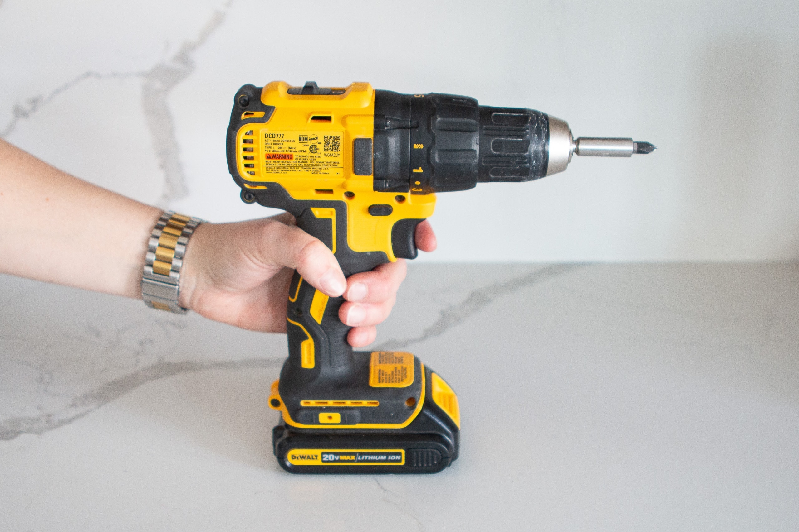 How to use a power drill