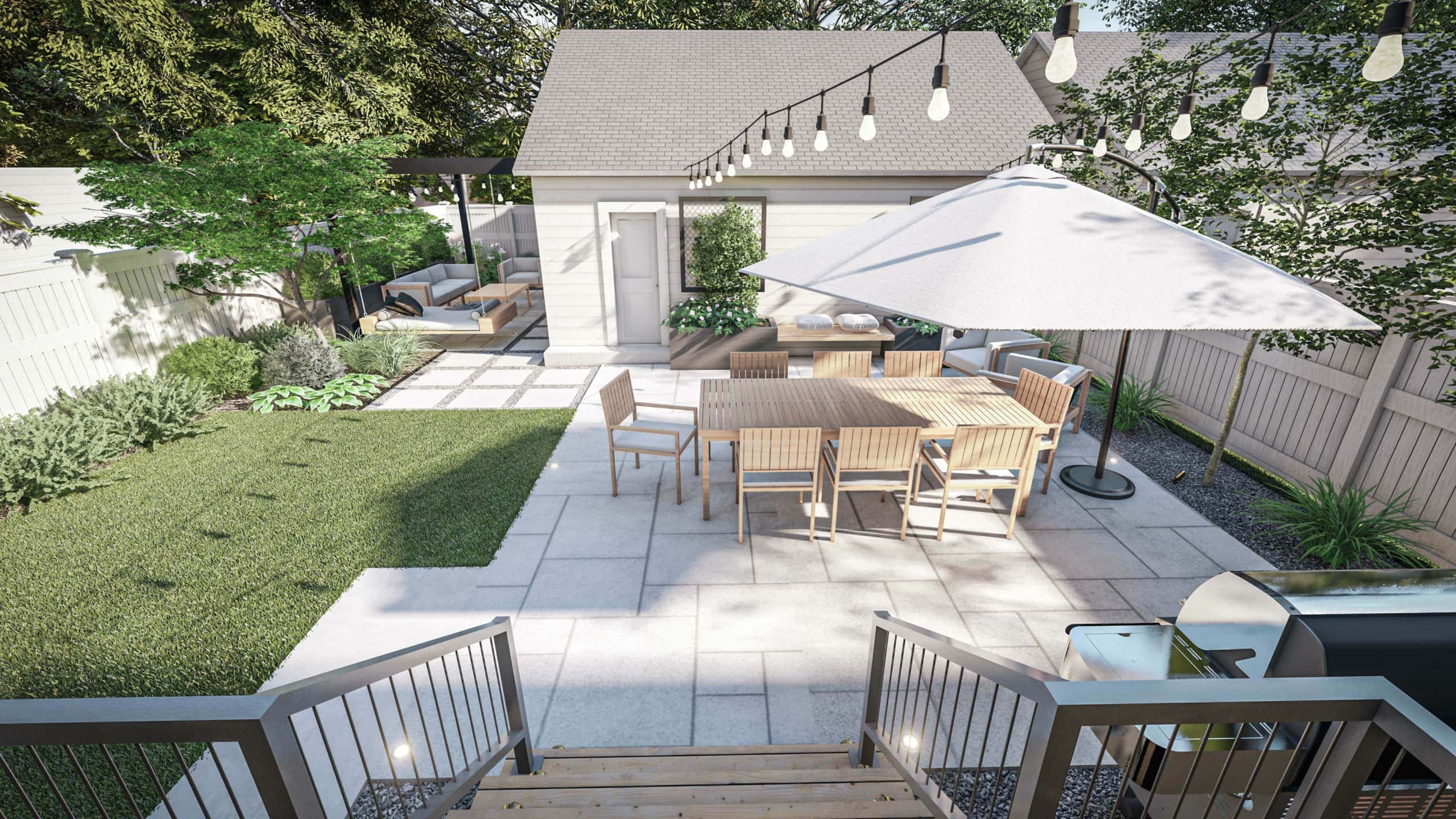 Our Yardzen backyard design plan