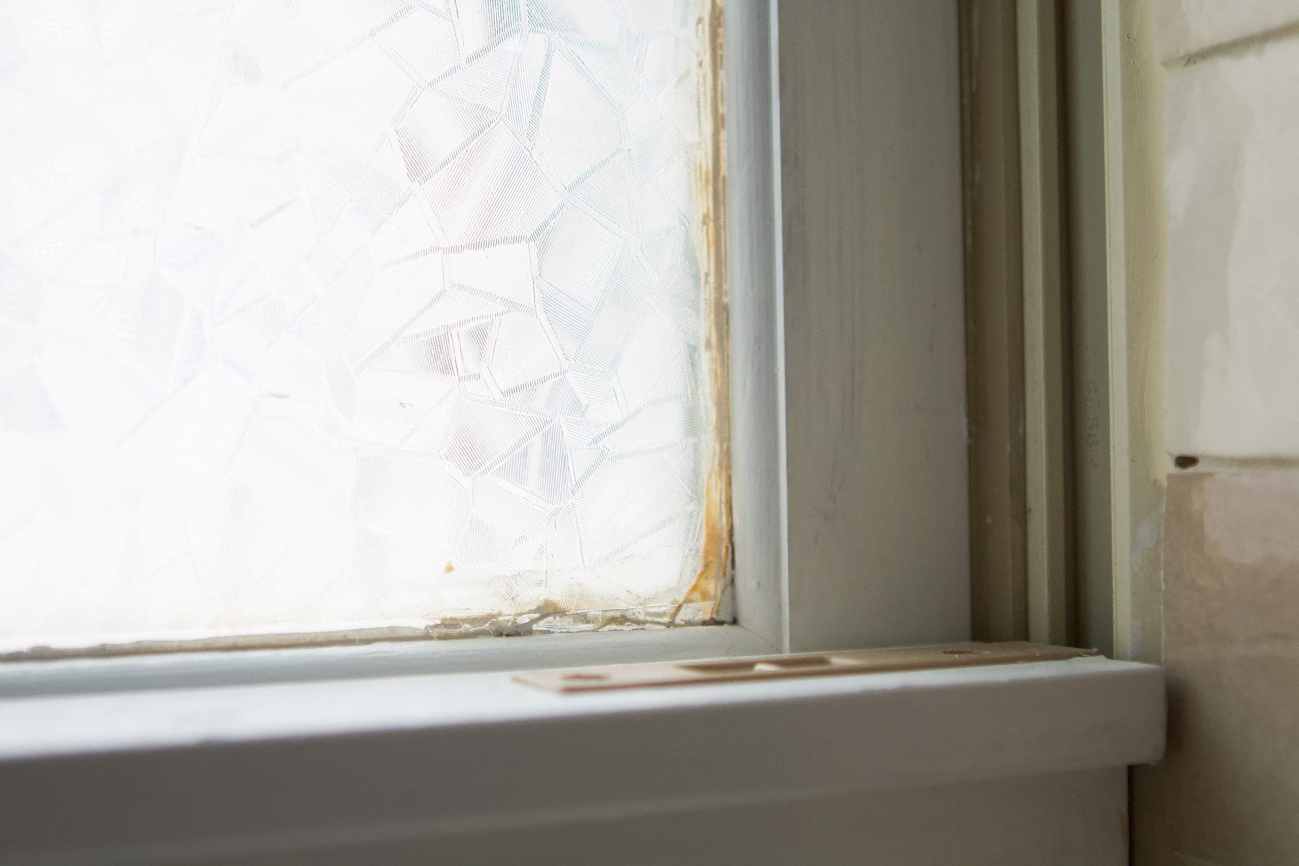 Window in a shower