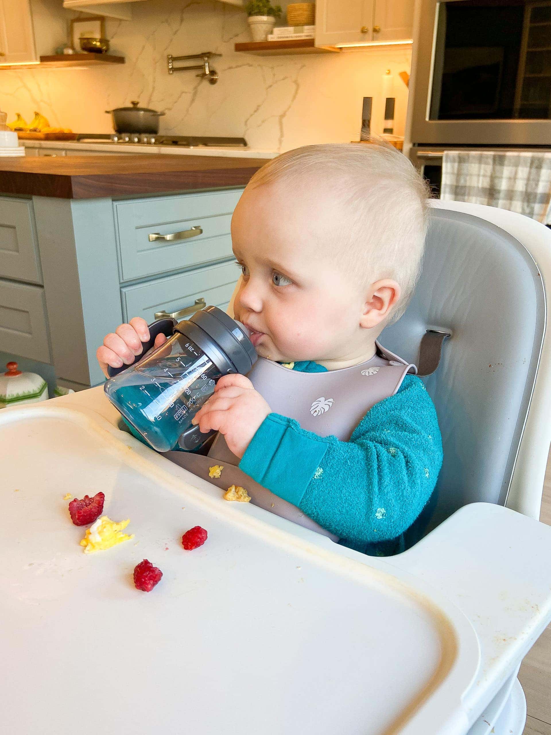 Having breakfast with Rory