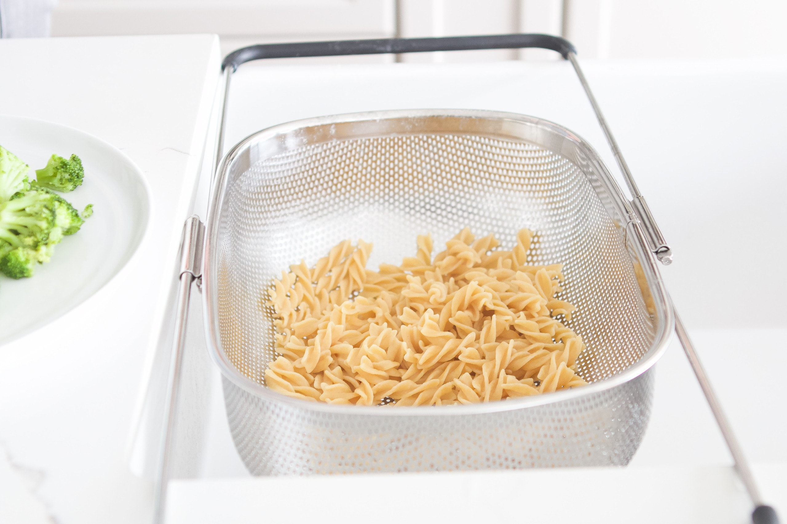 Making spaghetti and meatballs for baby led weaning meal prep