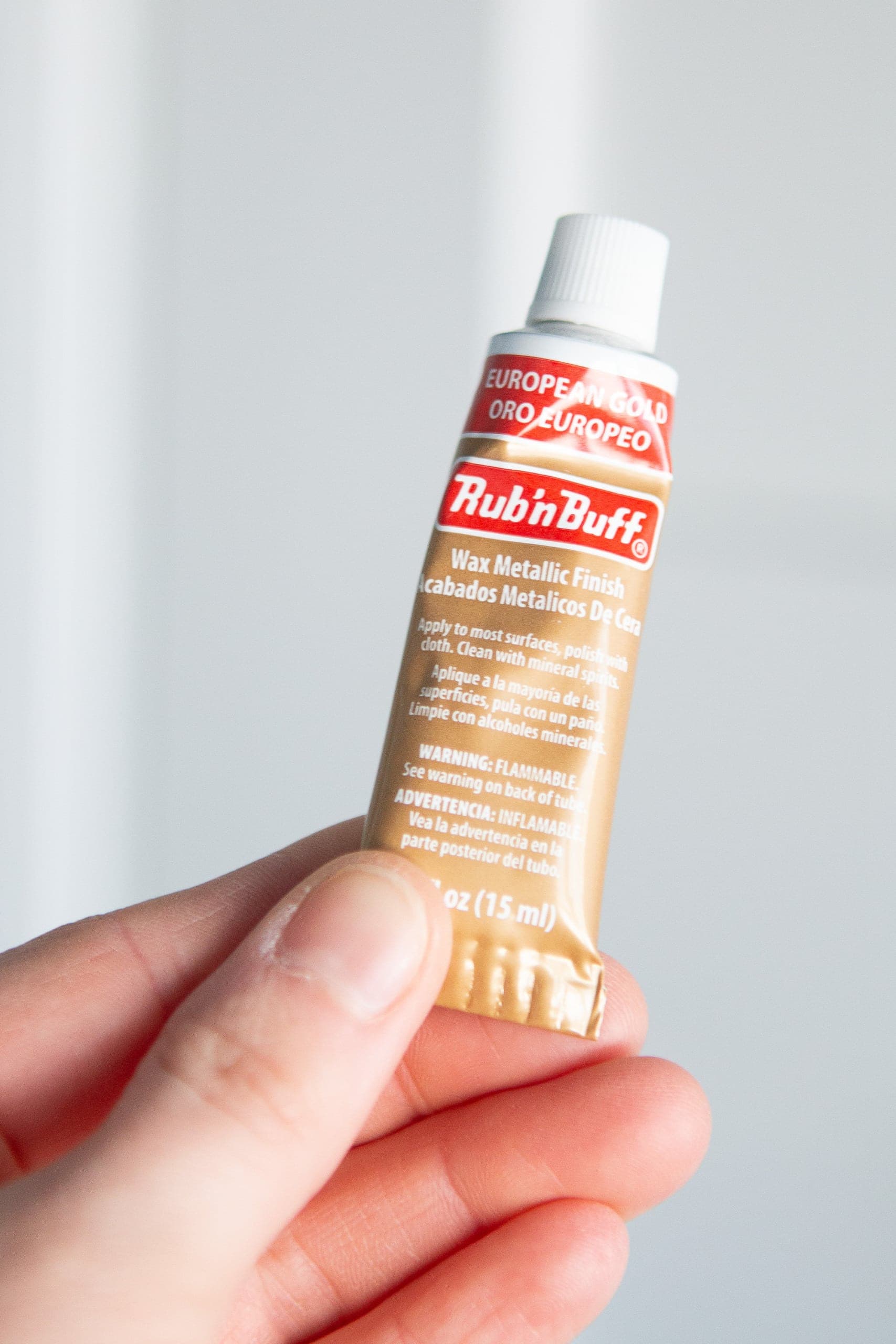 How to best use rub 'n buff for your home project