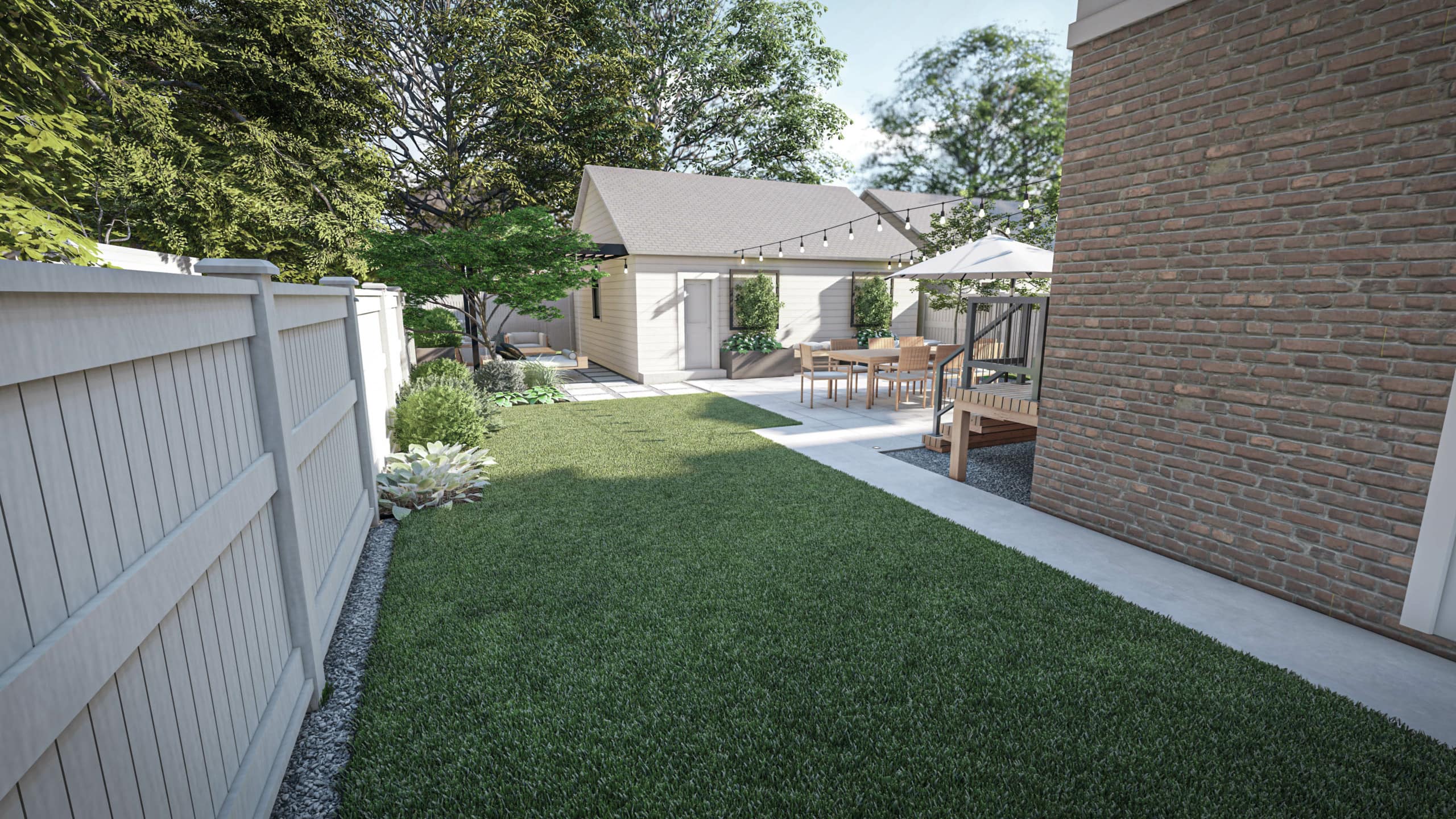 Our Yardzen backyard design plan