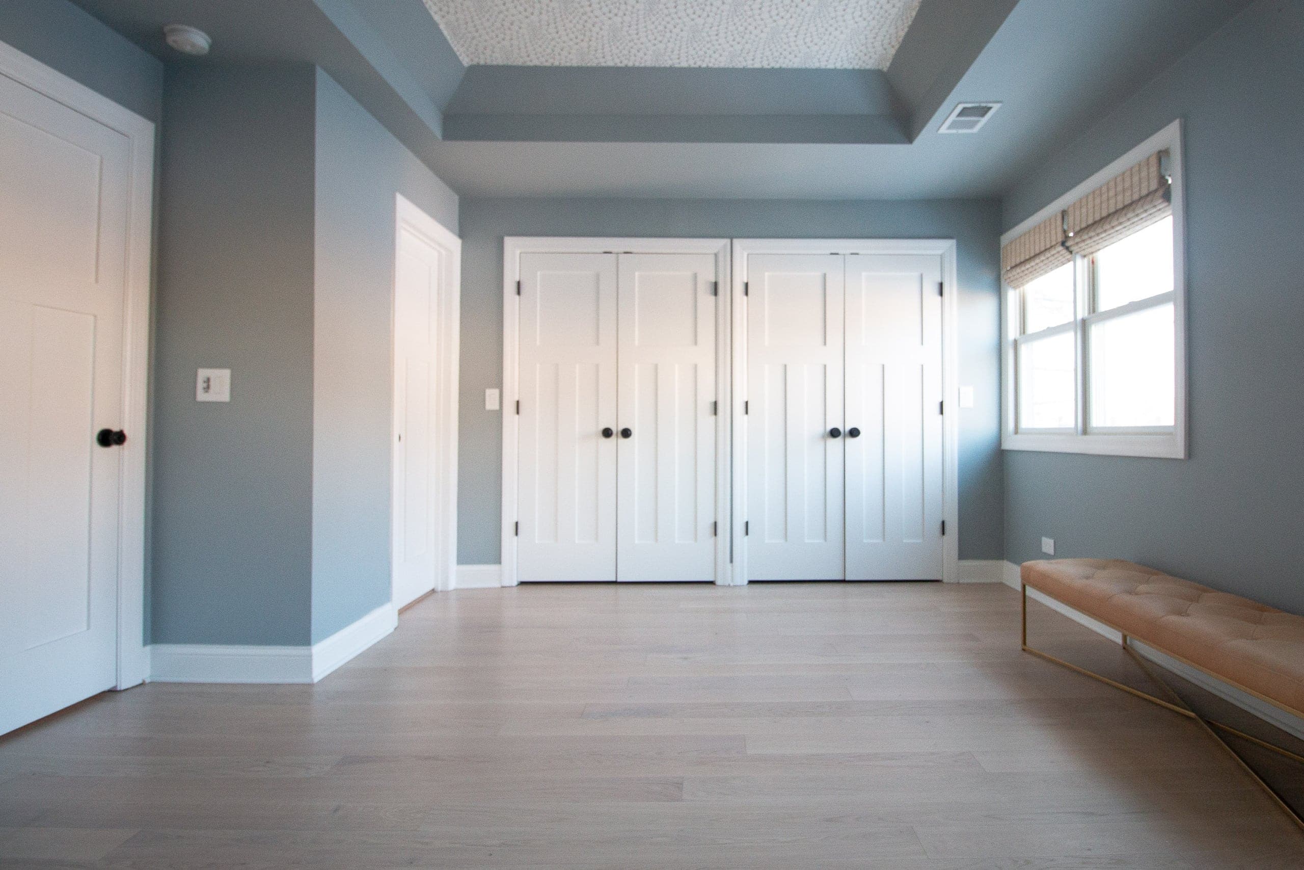 Painting our bedroom a blue gray paint color, boothbay gray