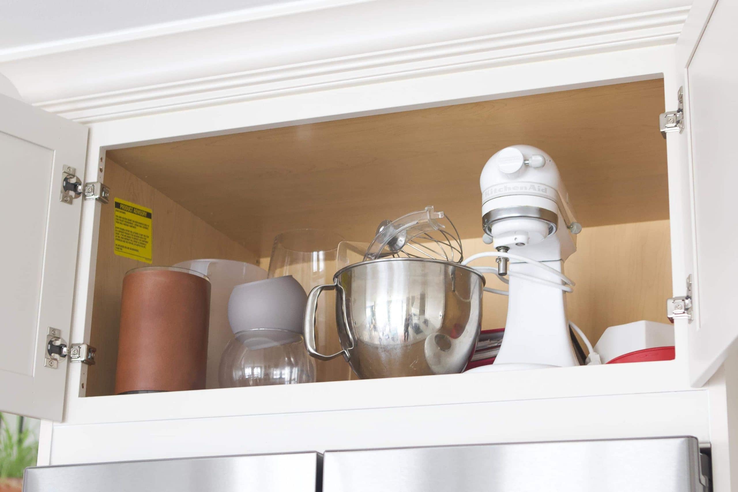 tips to organize kitchen cabinets