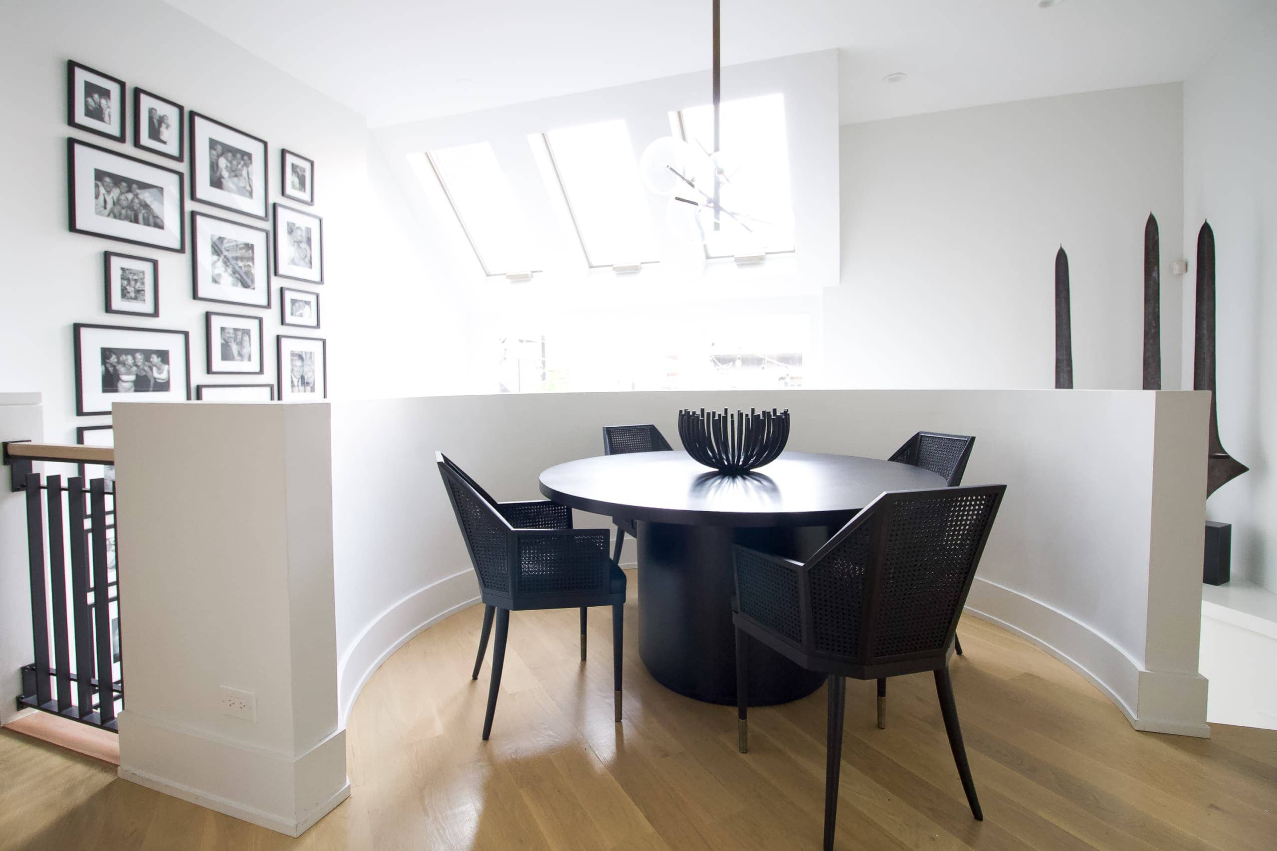 Dining area in the kitchen