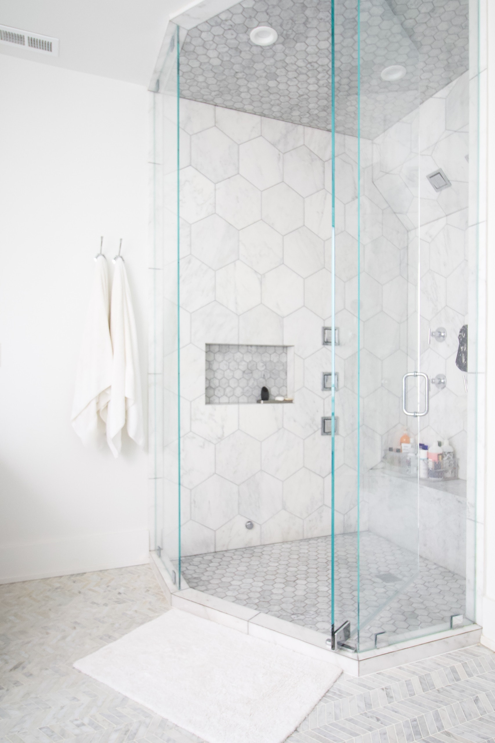 Marble shower