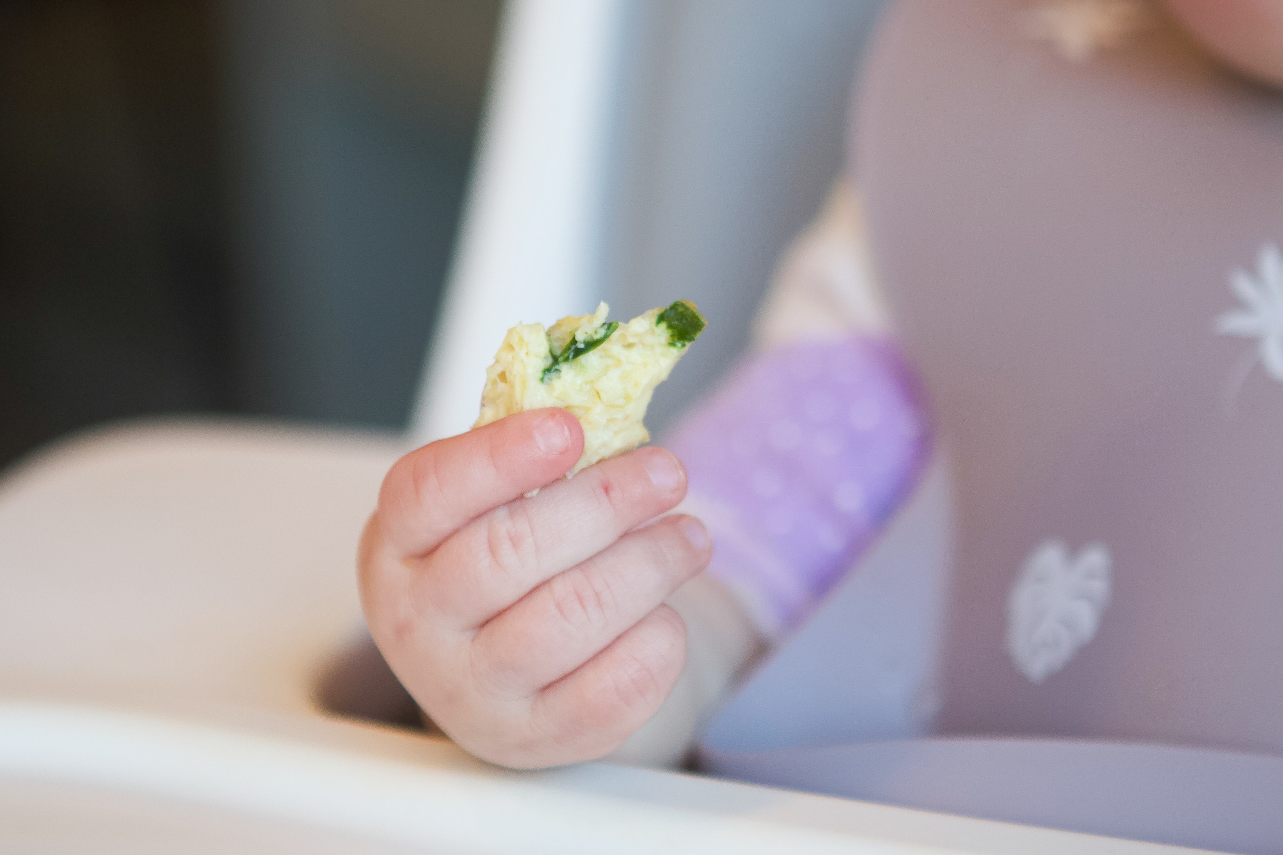 Rory using her pincer grasp