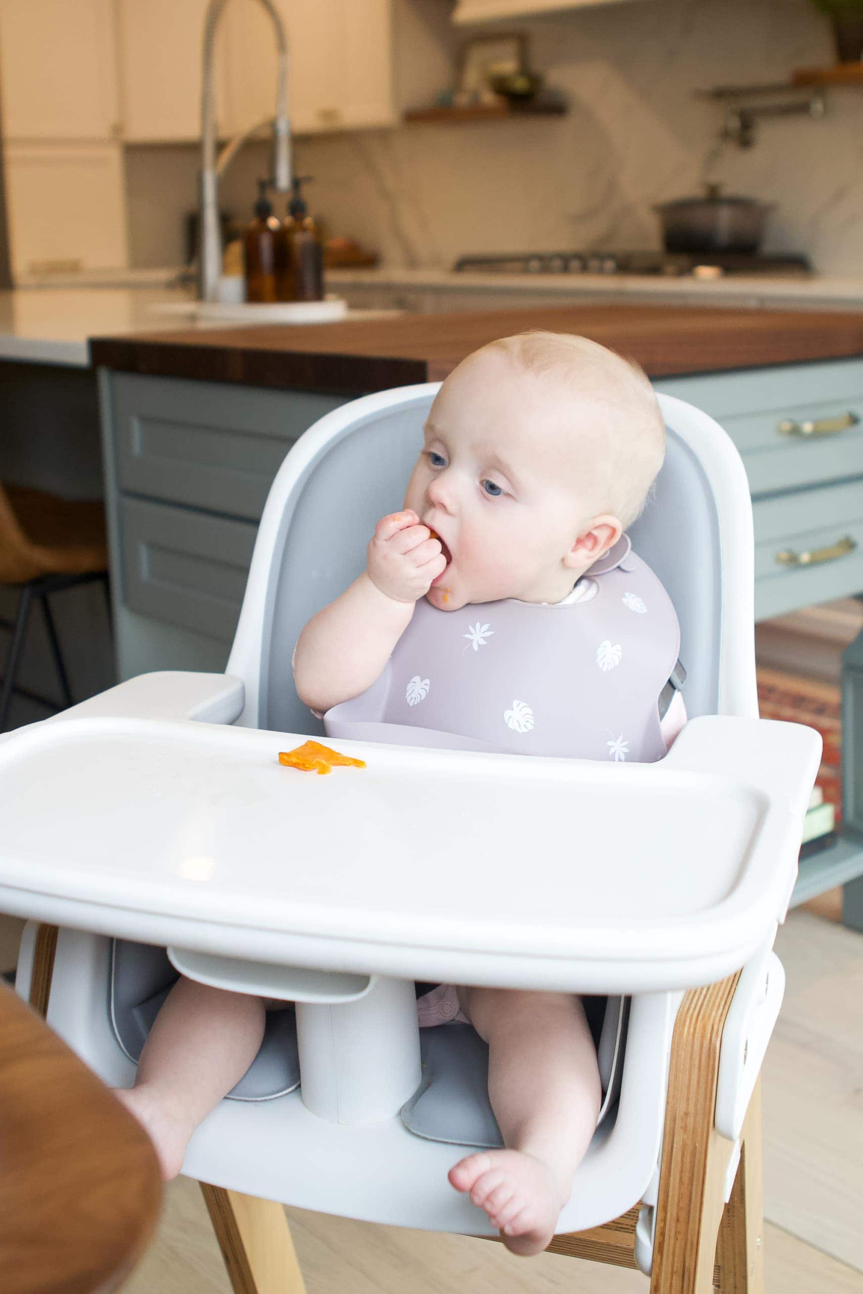 Our experience with baby led weaning