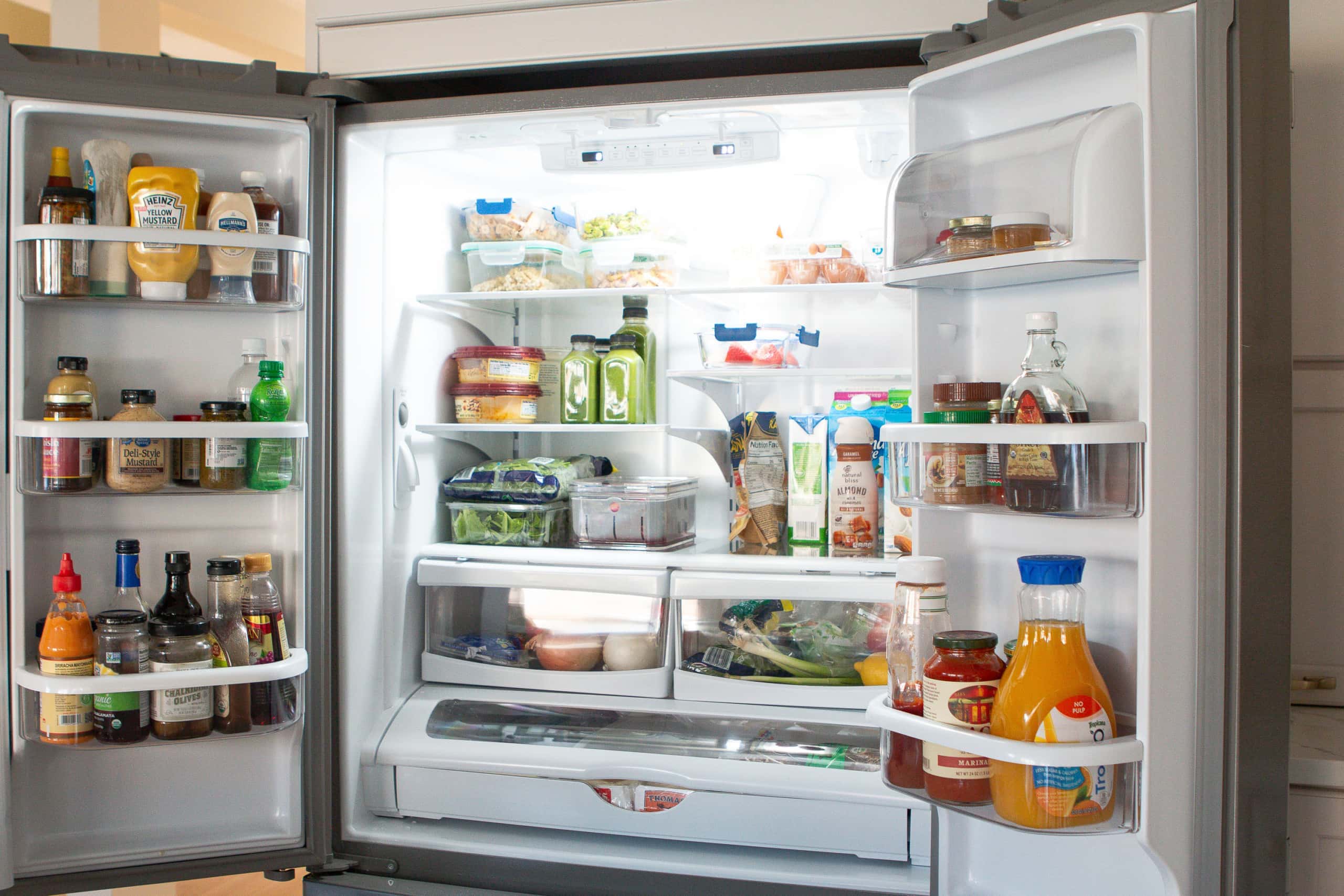 French door style refrigerator from Maytag