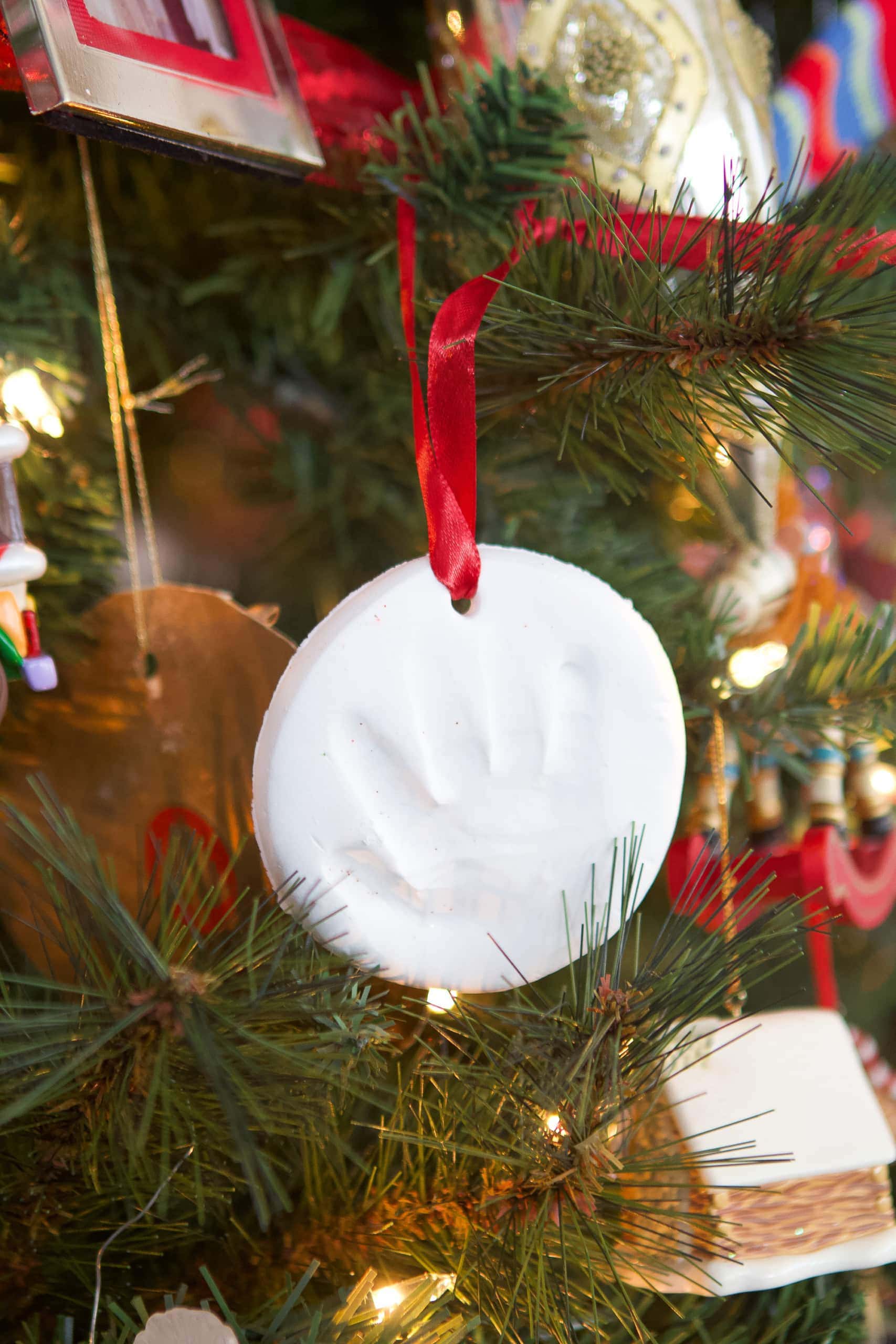 Handprint ornament 