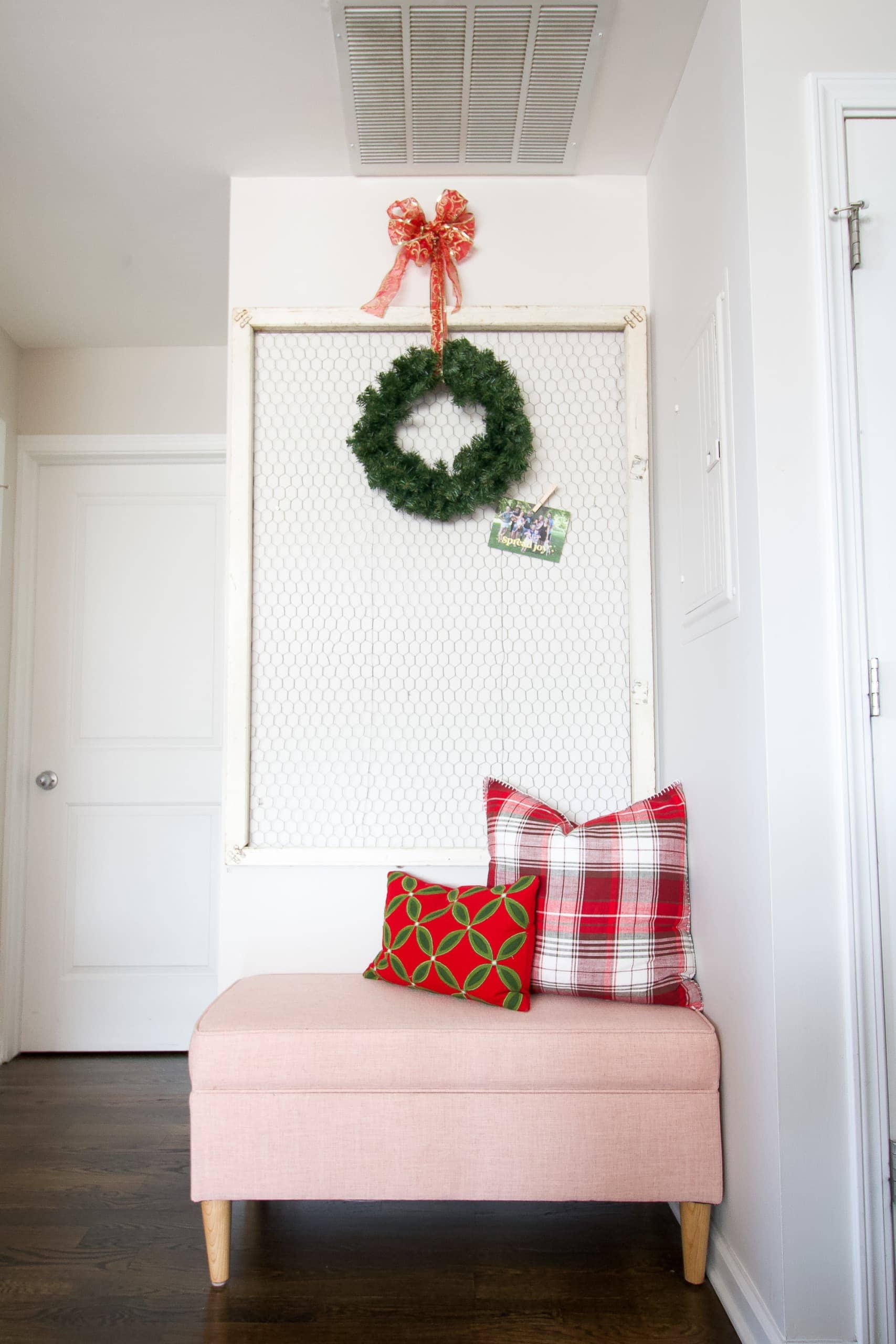 Create a Christmas card display