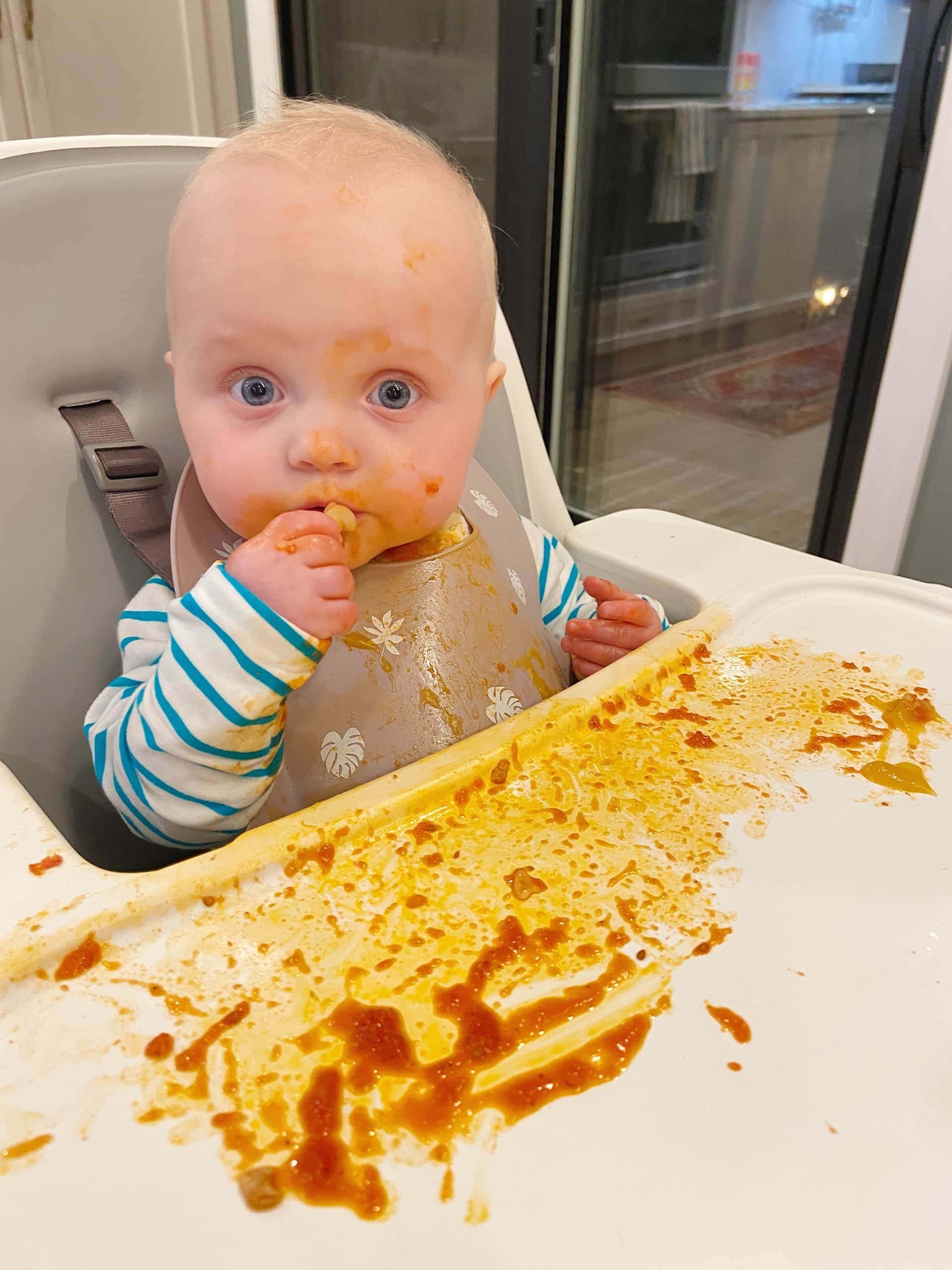 rory eating spaghetti