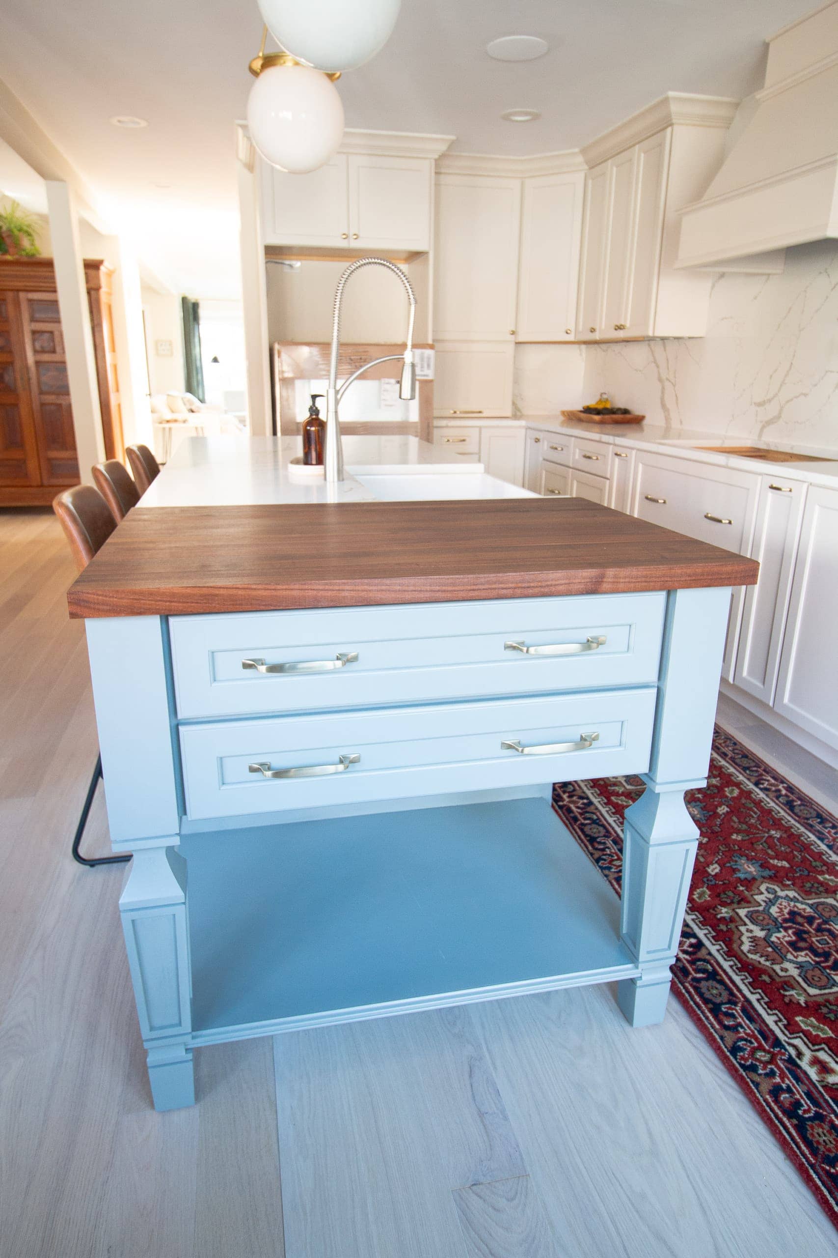 Our new wood butcher block