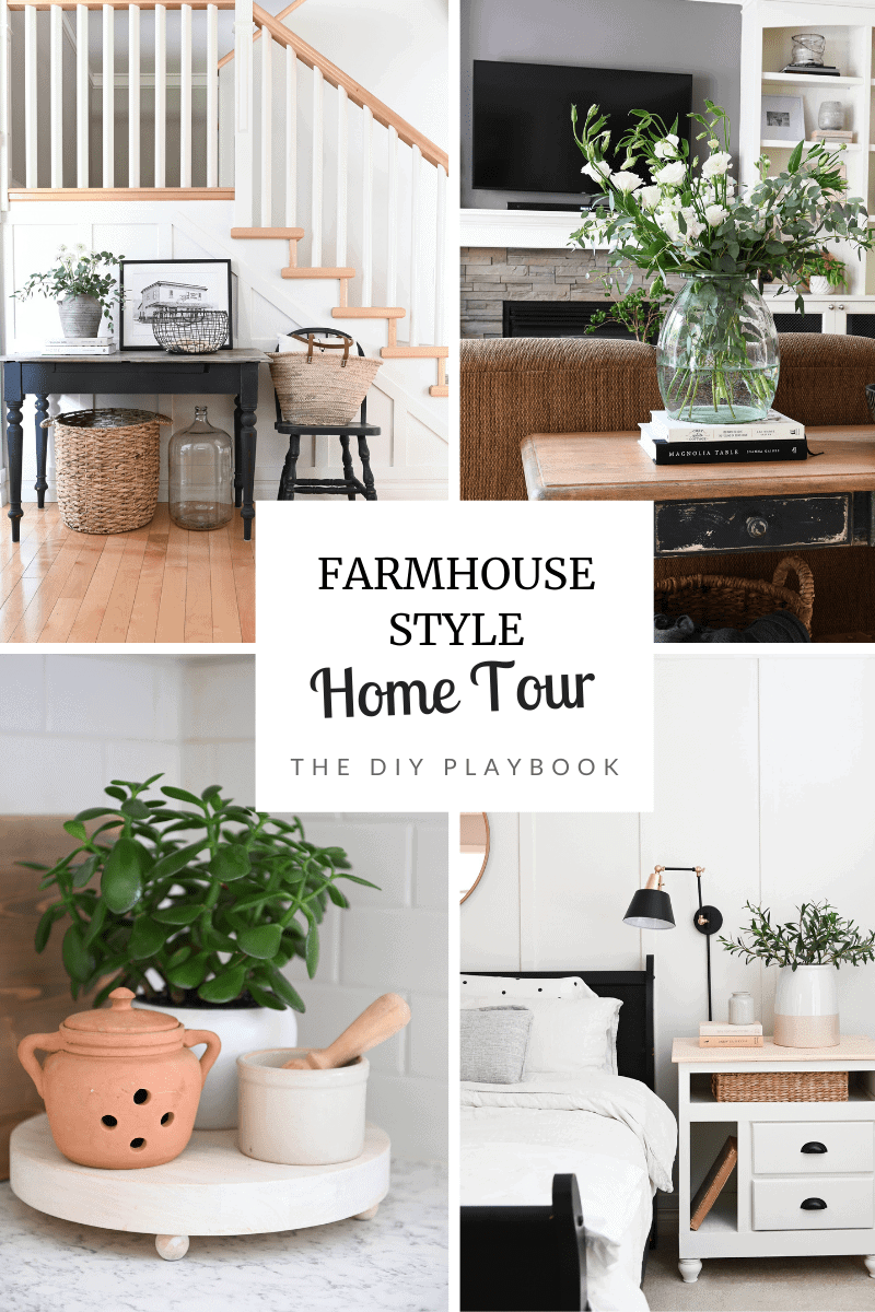 DIY farmhouse style home tour