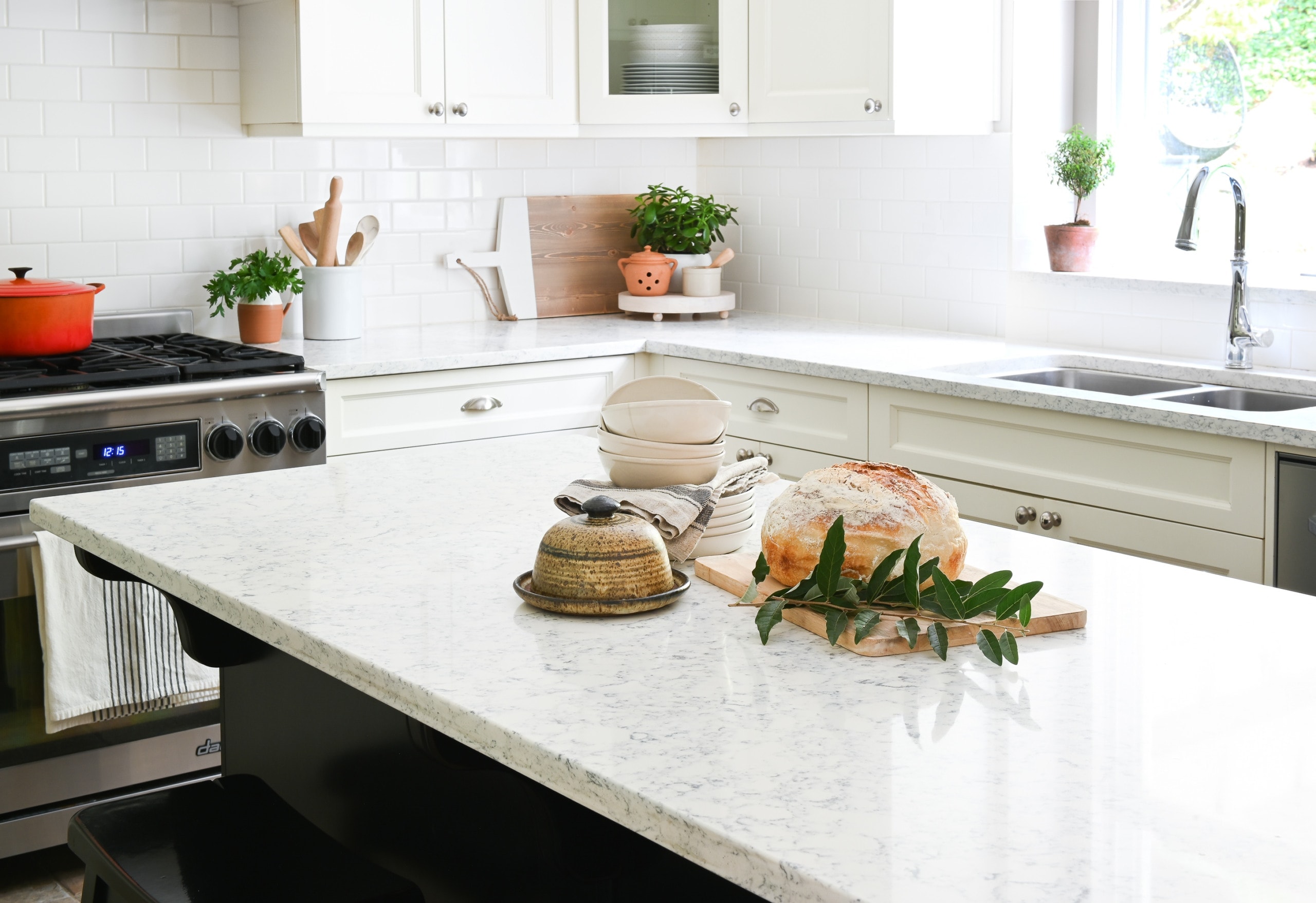 A farmhouse style kitchen