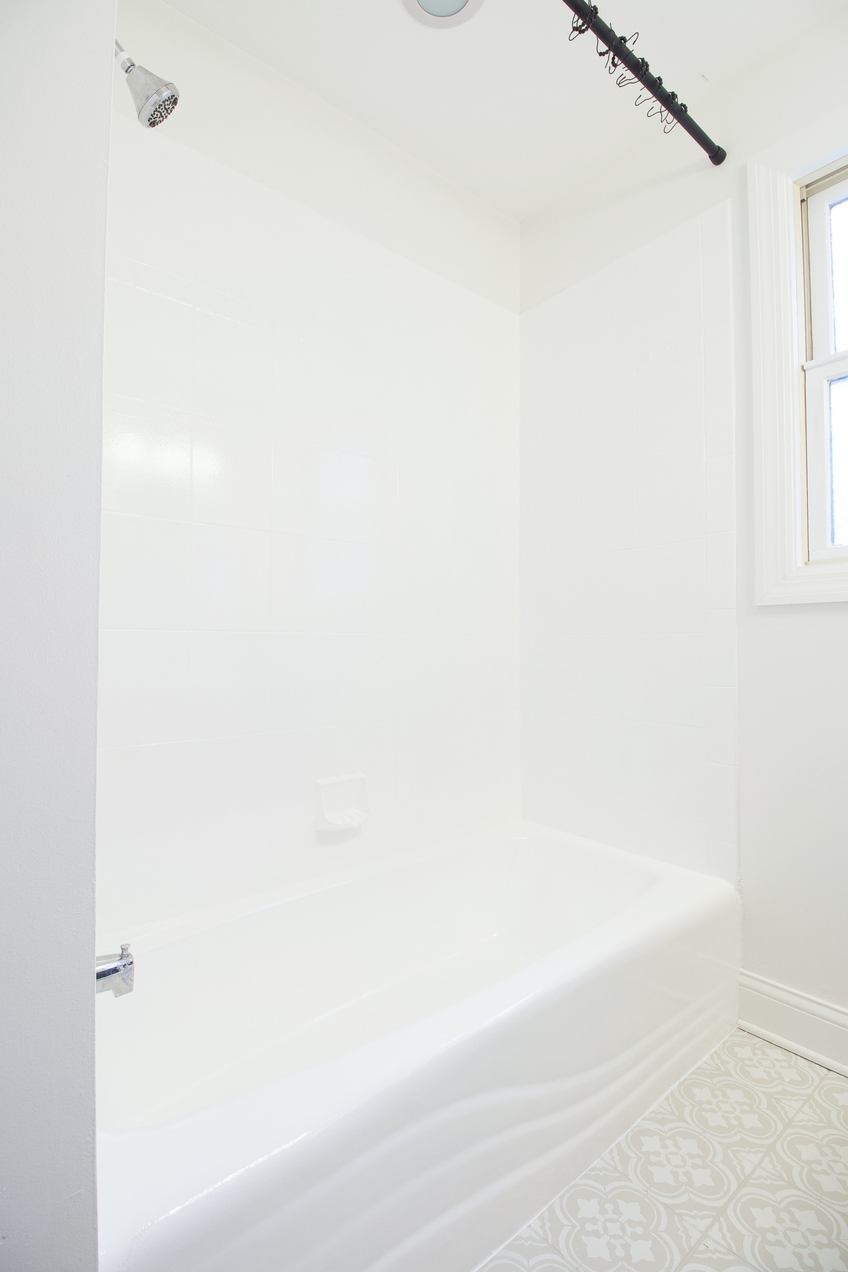 how to paint your bathtub and shower tile