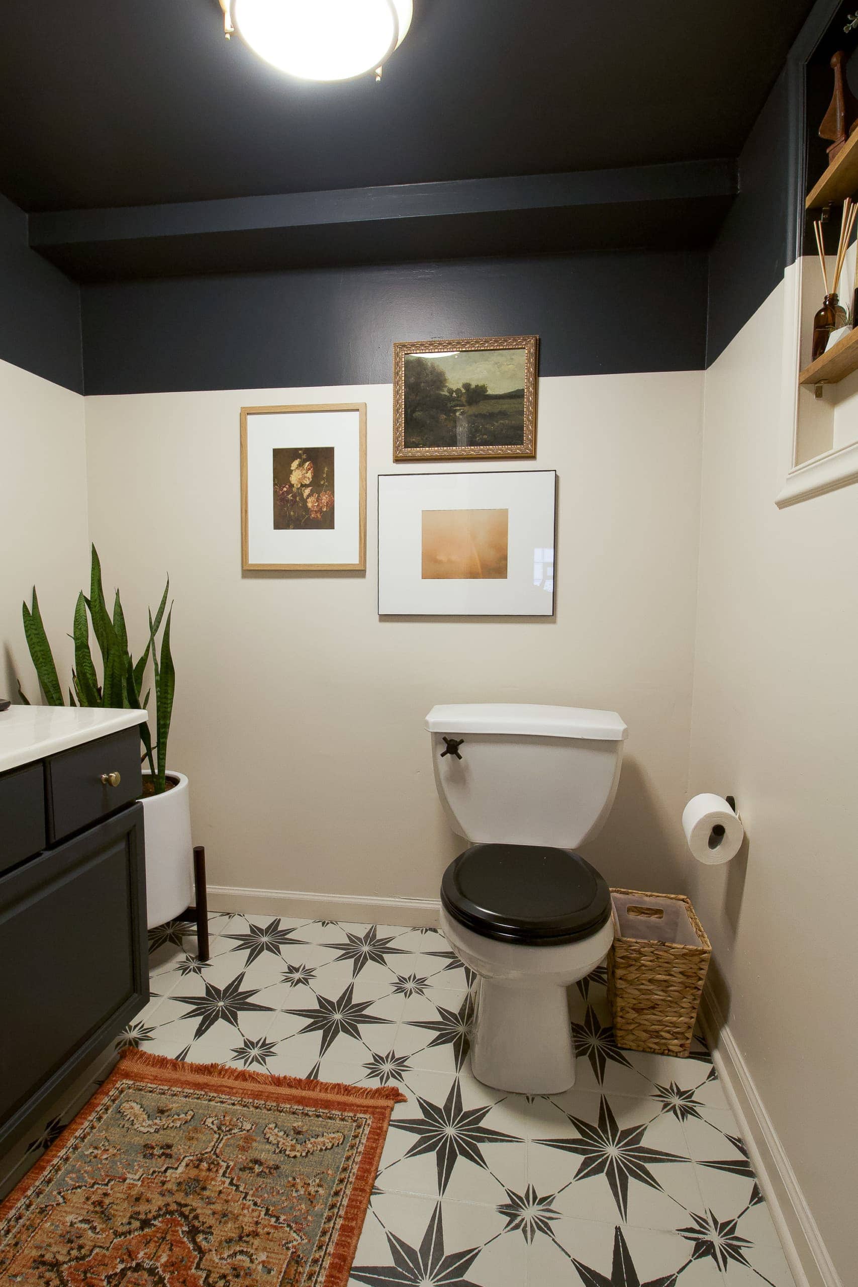 Our basement bathroom makeover