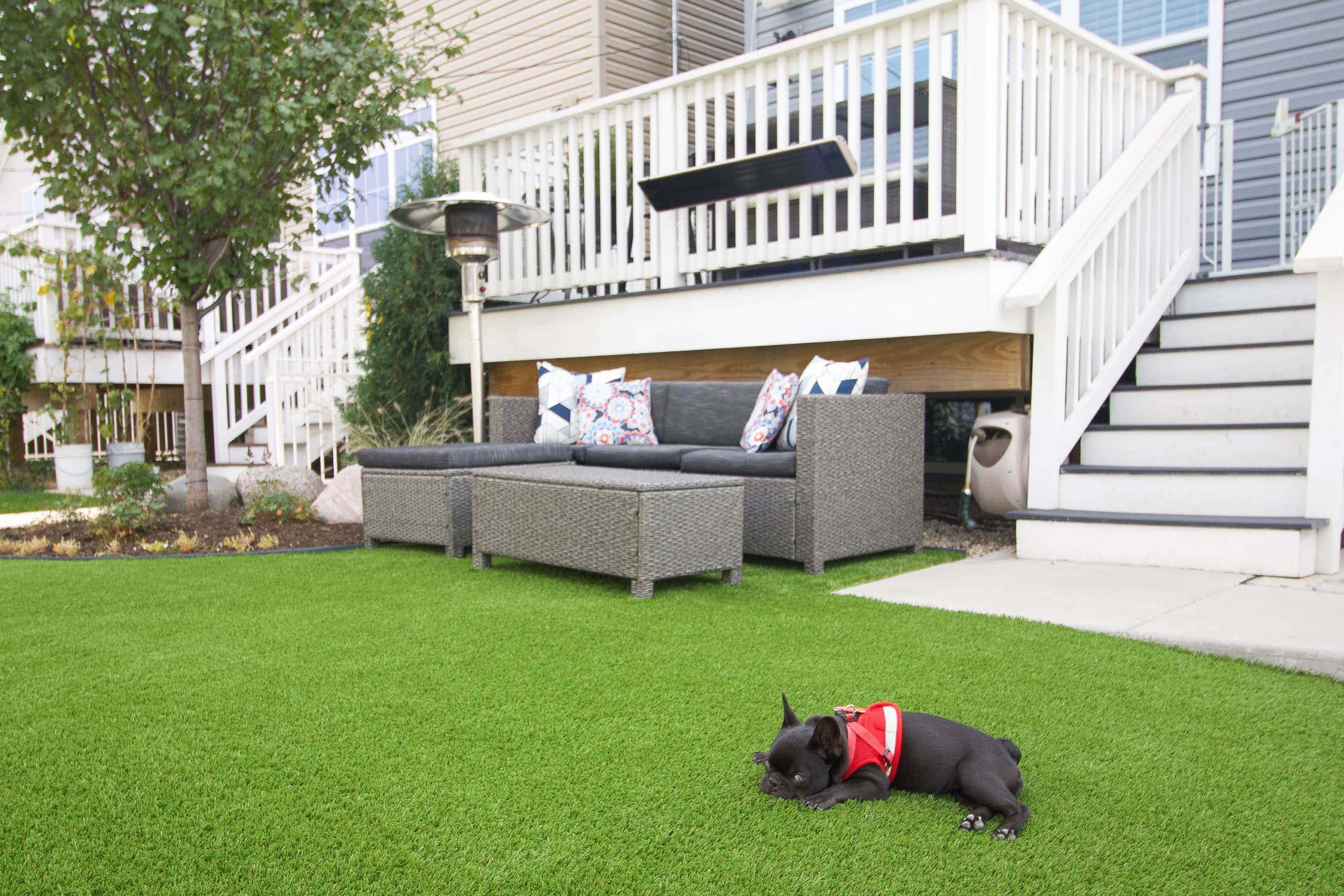 Adding turf to your backyard